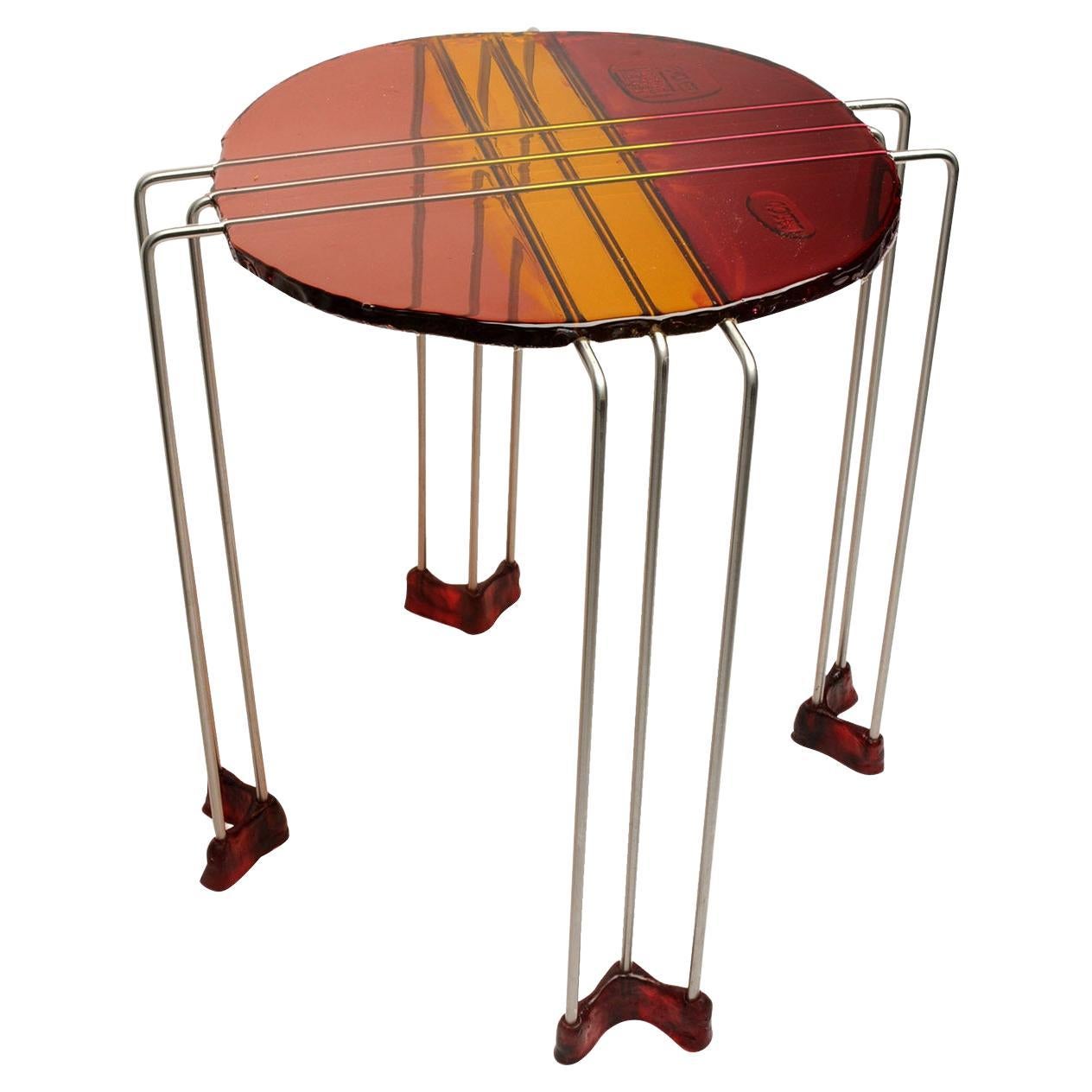 High XL Dreifach-Spiel-Beistelltisch von Gaetano Pesce #3 im Angebot