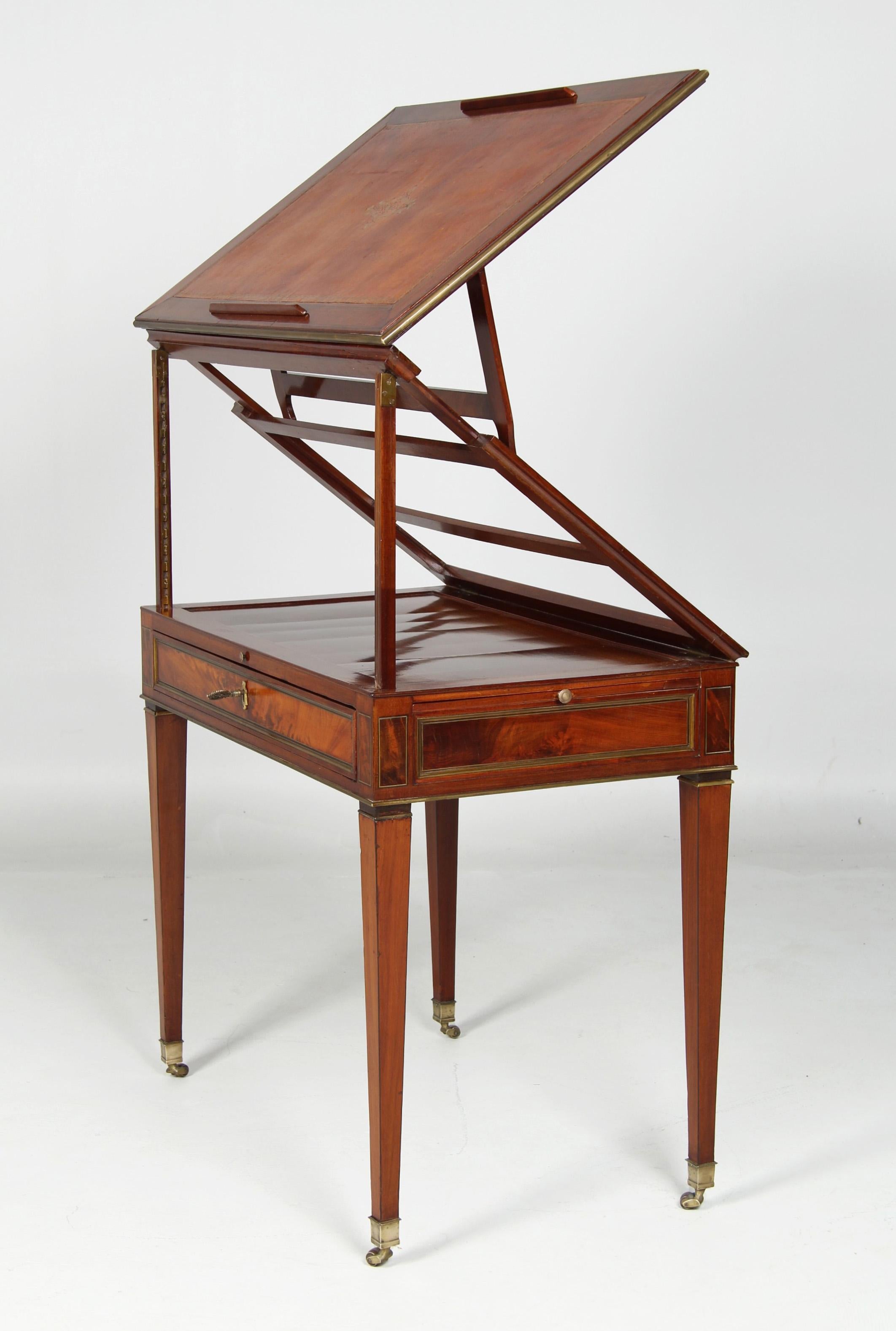 Directoire Highadjustable Architects Table - Table A Tronchin, France, Late 18th Century