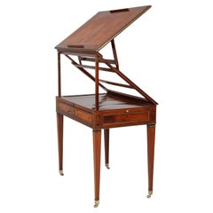 Antique Highadjustable Architects Table - Table A Tronchin, France, Late 18th Century