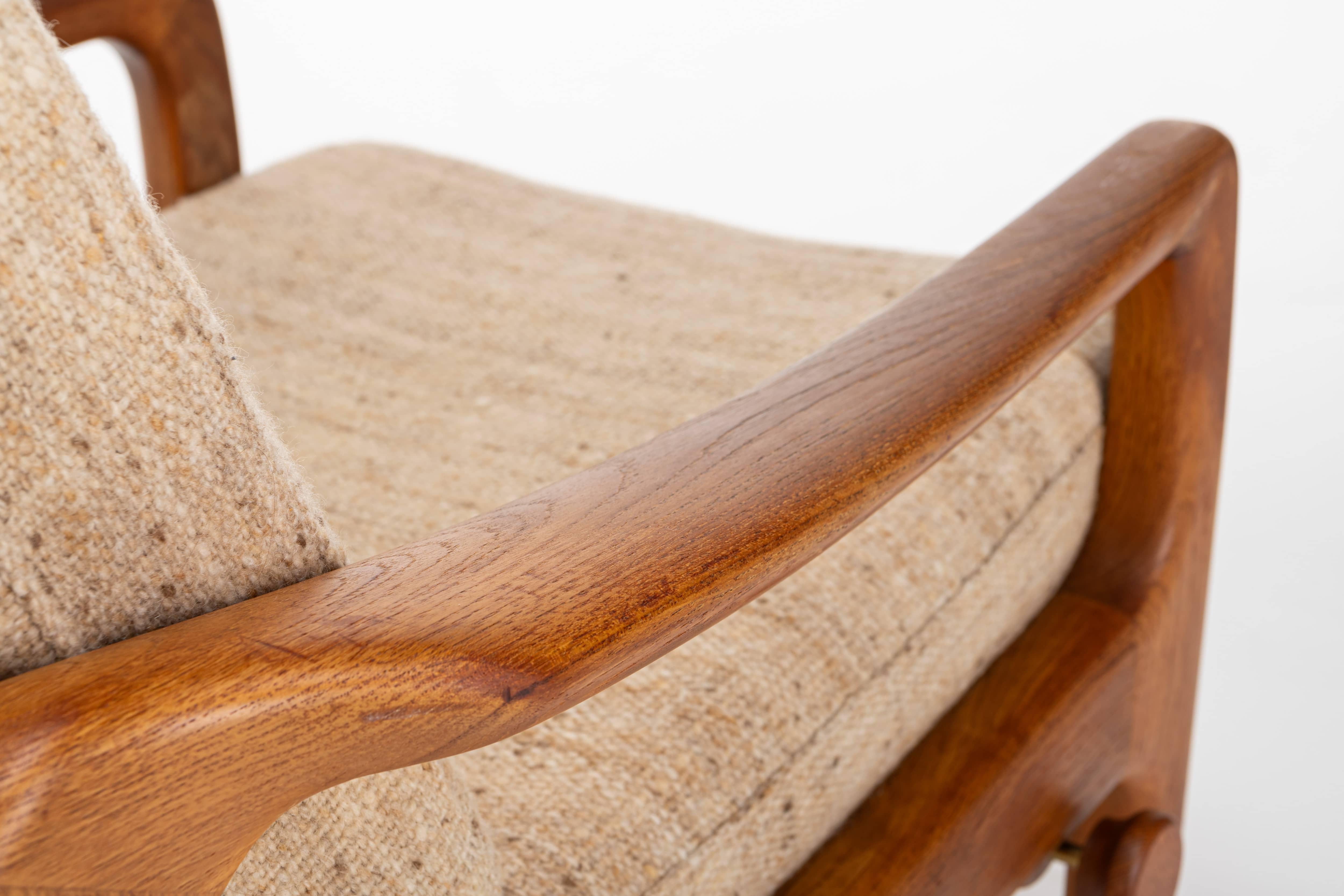 Highback lounge chair by Juul Kristensen for JK Denmark, 1960s 8