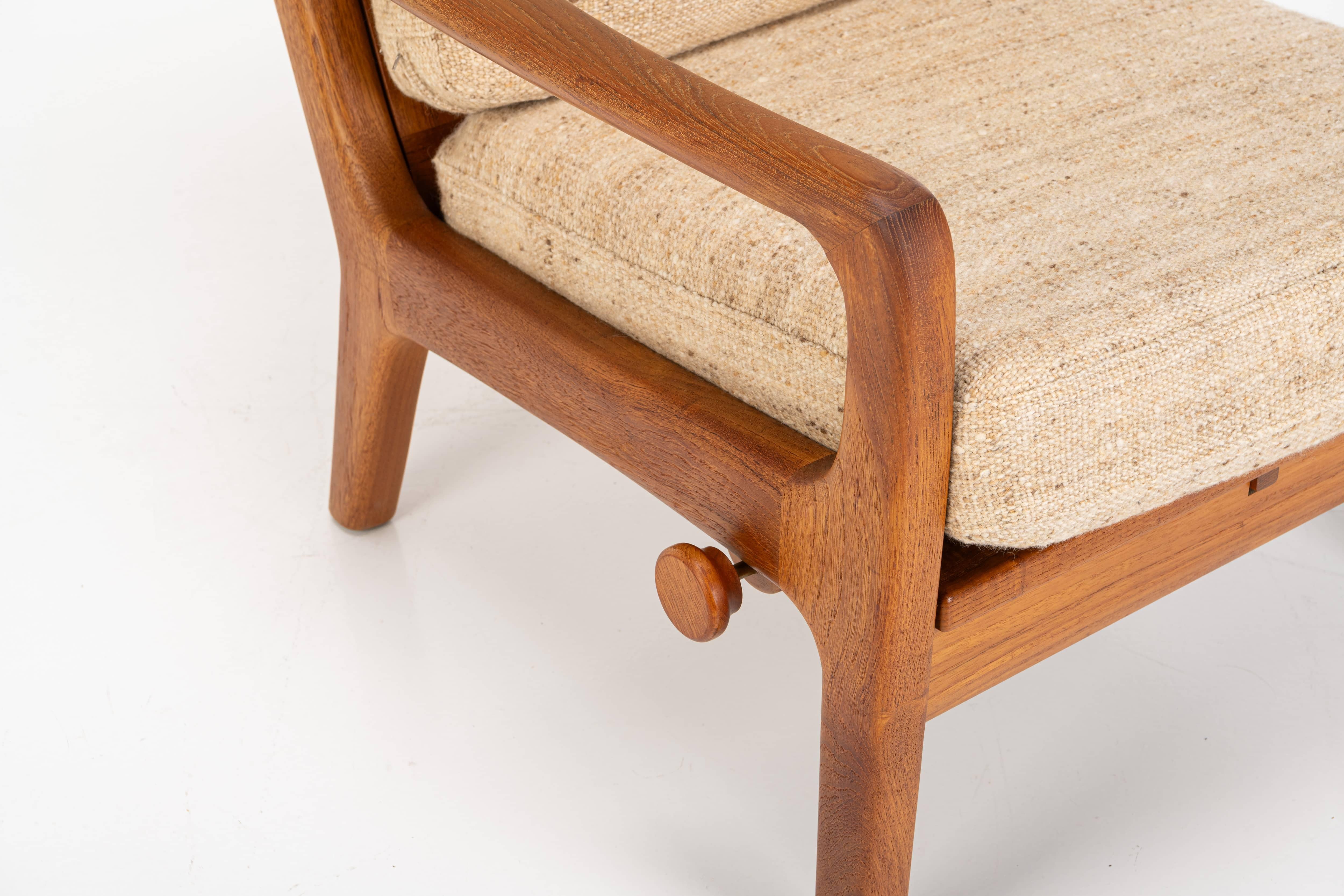 Highback lounge chair by Juul Kristensen for JK Denmark, 1960s 10