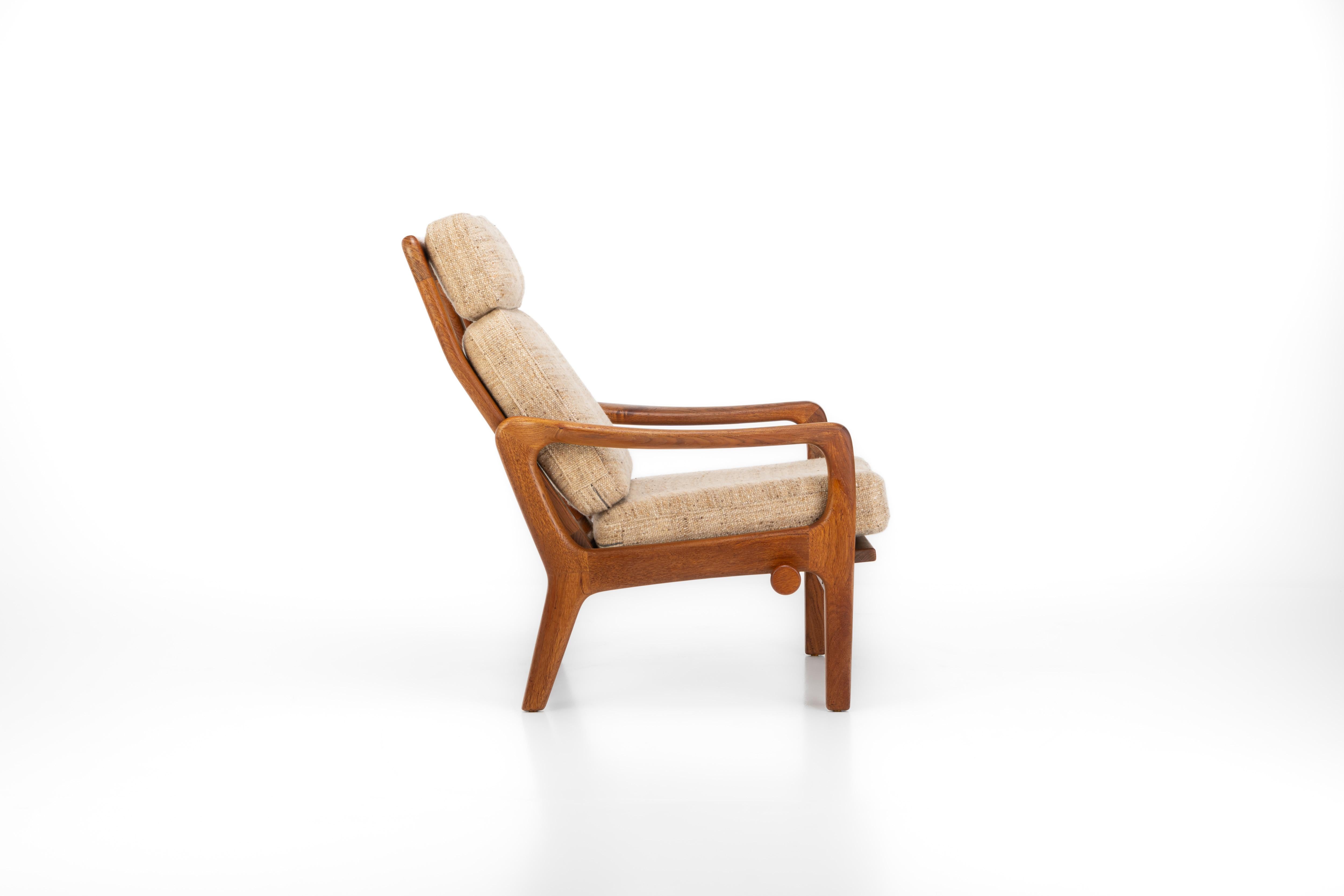 20th Century Highback lounge chair by Juul Kristensen for JK Denmark, 1960s