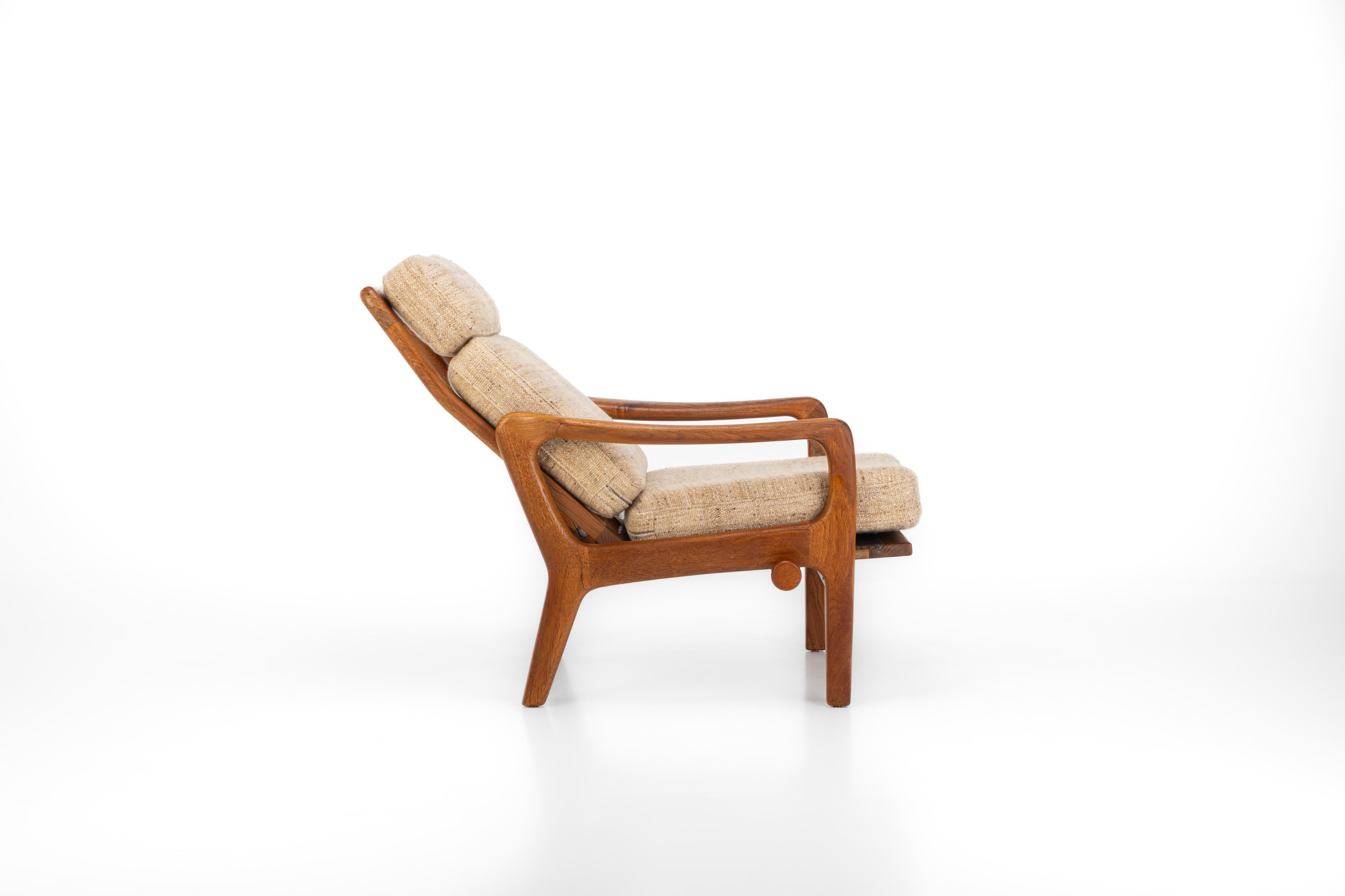 Highback lounge chair by Juul Kristensen for JK Denmark, 1960s 1
