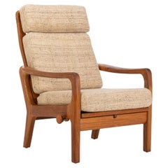 Highback lounge chair by Juul Kristensen for JK Denmark, 1960s