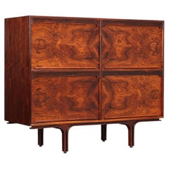 Buffet haut '504' par Gianfranco Frattini pour Bernini 1960 restauré