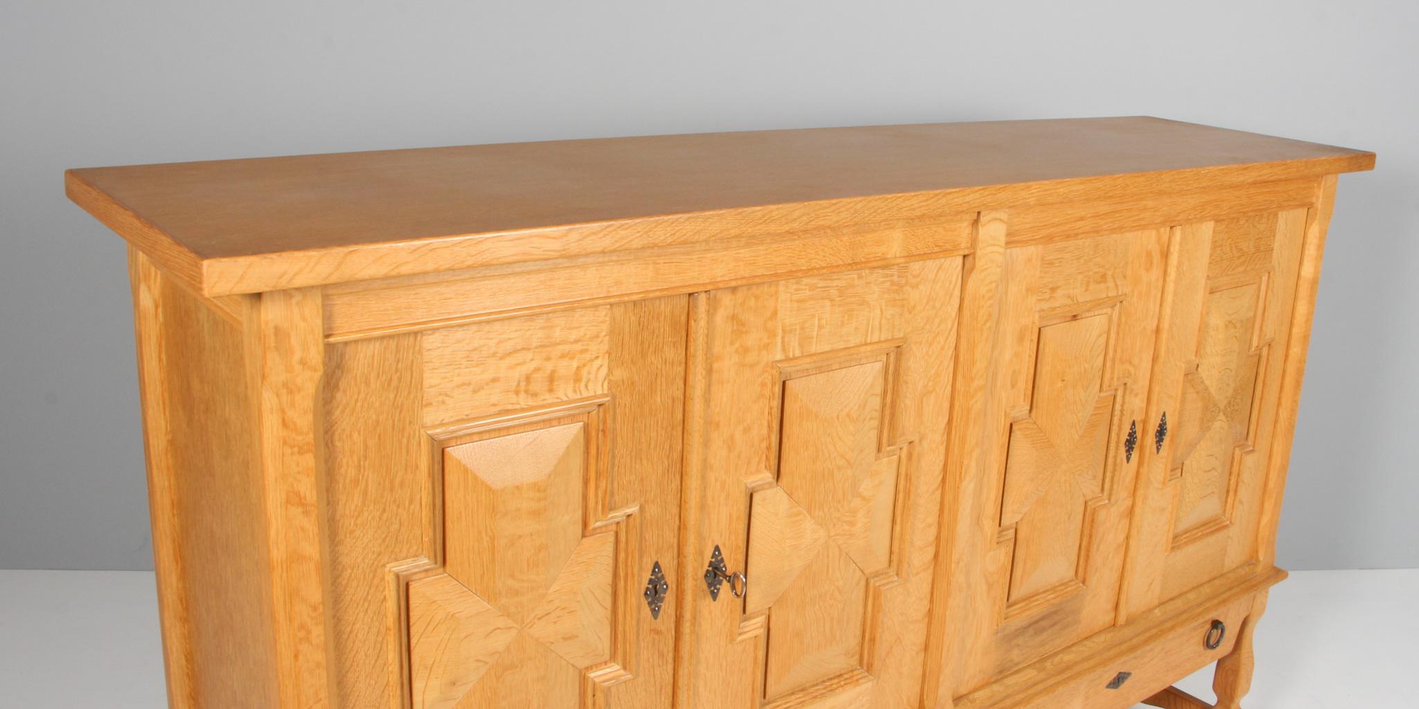 Scandinavian Modern Highboard by Henry Kjærnulf For Sale