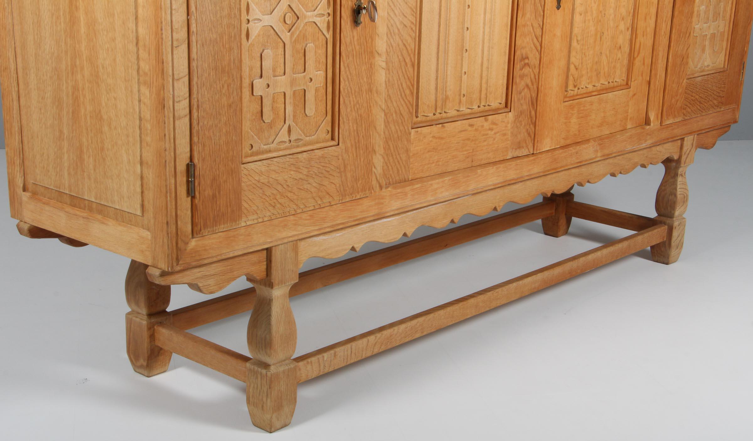 Danish Highboard by Henry Kjærnulf For Sale