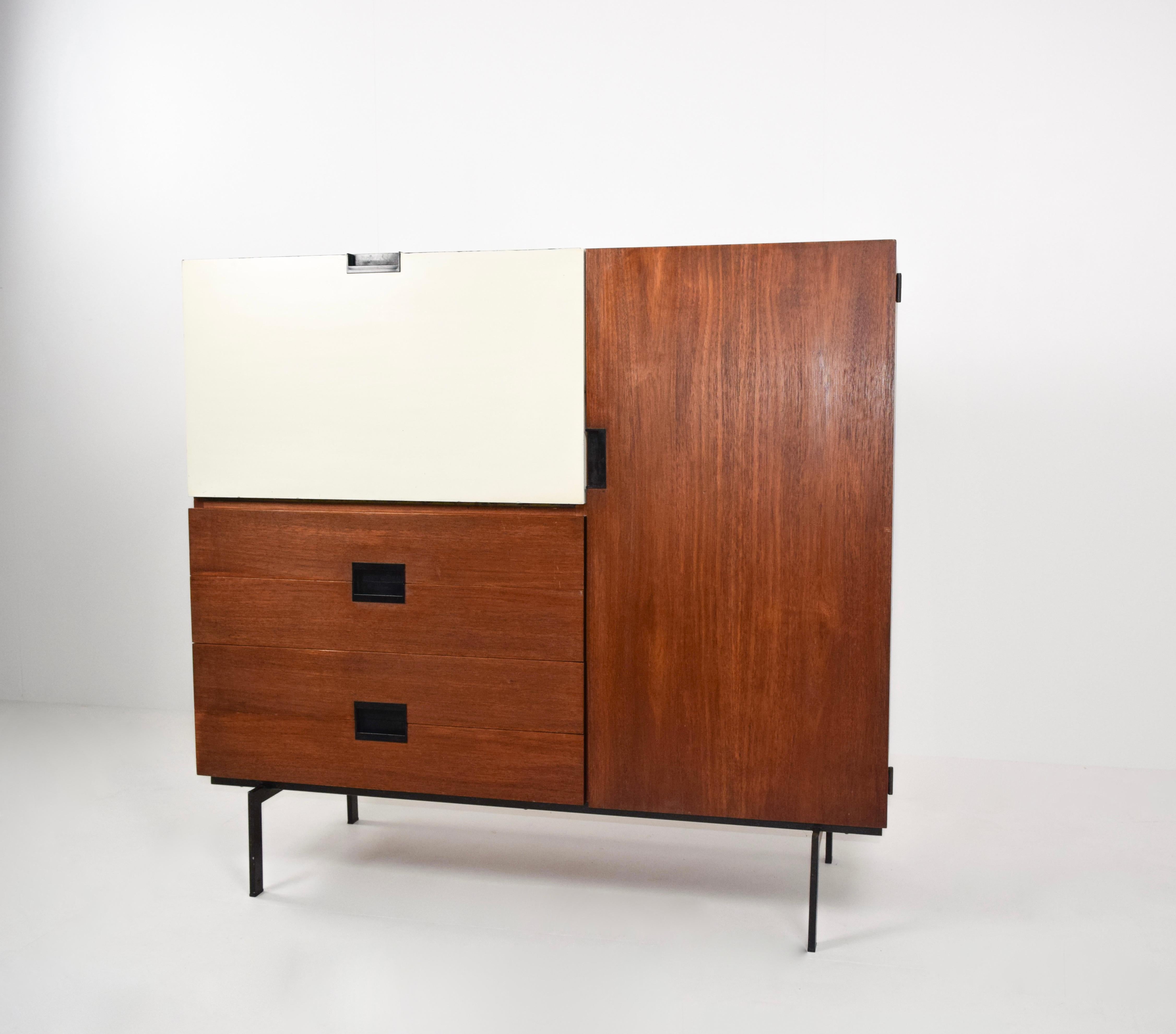 Dutch Highboard CU06 by Cees Braakman for Pastoe, Japan Series, The Netherlands 1960s