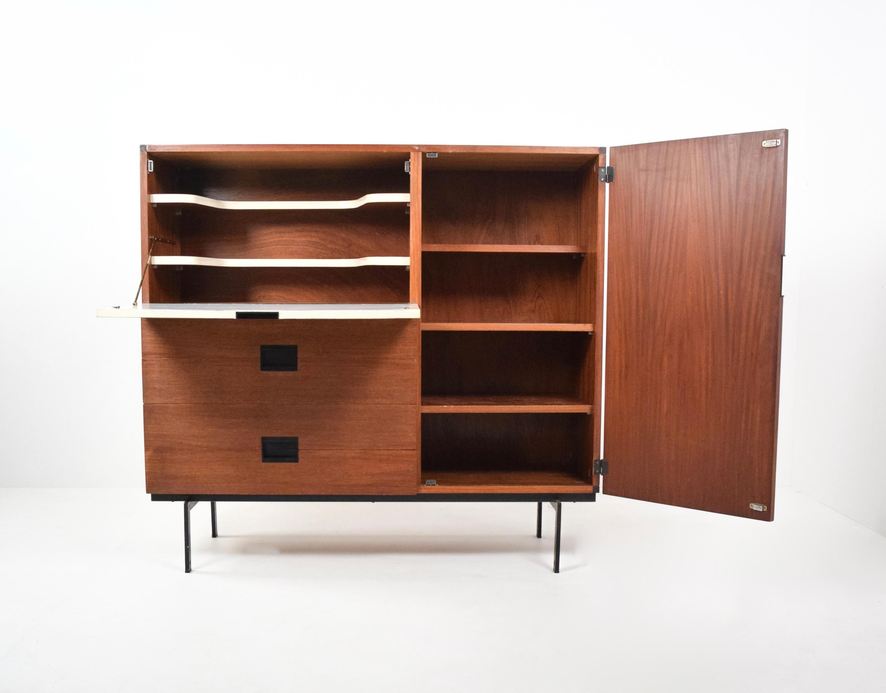 Highboard CU06 by Cees Braakman for Pastoe, Japan Series, The Netherlands 1960s In Good Condition In Hellouw, NL