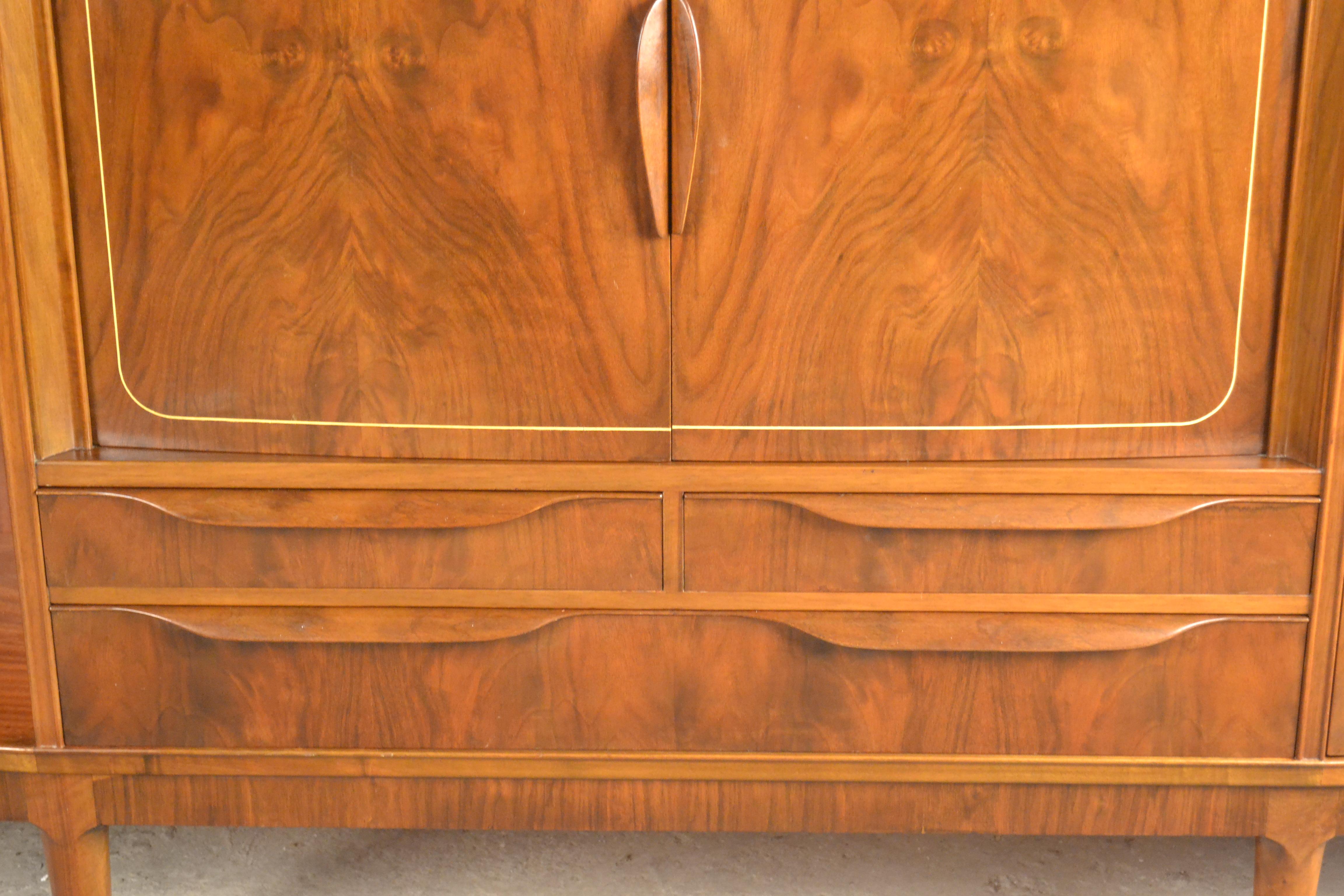 Danish Highboard, Denmark, 1960s For Sale