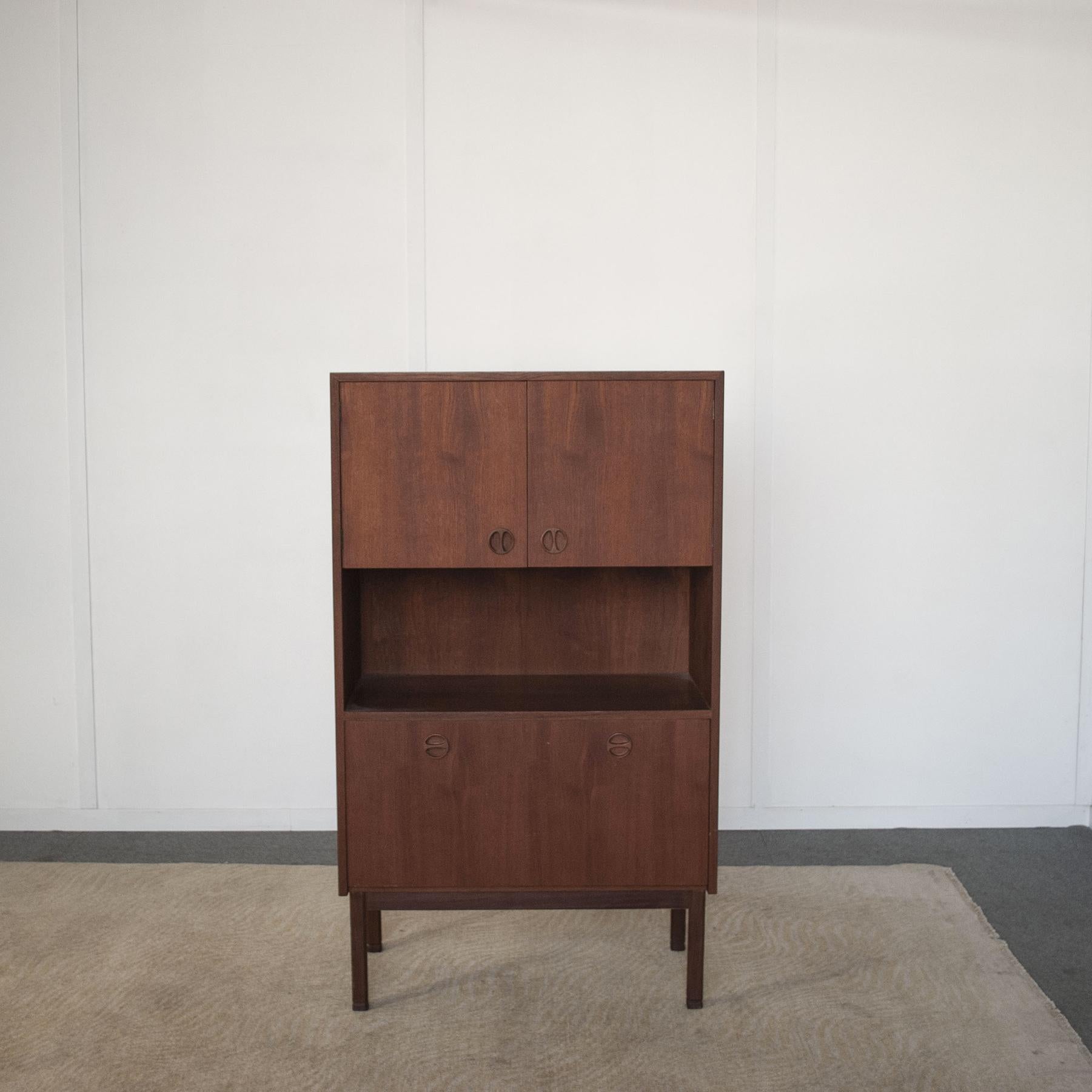Mid-20th Century Highboard Denmark production 1960s Peter Hvidt For Sale