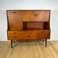 Buffet haut G Plan Fresco en teck anglais, style Mid-Century, années 60