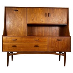 Buffet haut G Plan Fresco en teck anglais, style Mid-Century, années 60