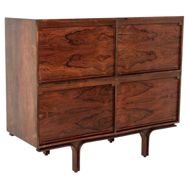 Highboard in Rosewood by Gianfranco Frattini for Bernini, Italy 1960s For  Sale at 1stDibs