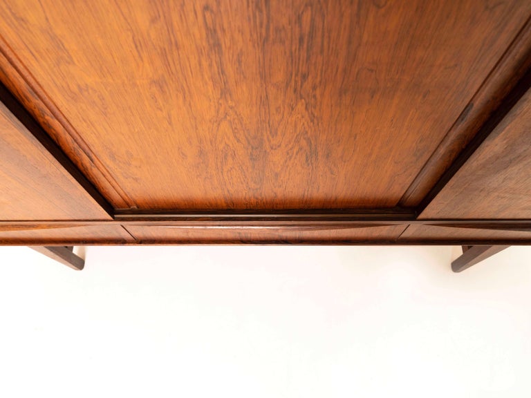 Highboard in Rosewood for E.W. Bach, Denmark 1960s For Sale 9