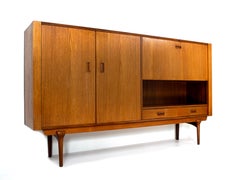 Highboard aus Teakholz von Topform:: Niederlande:: 1960er Jahre