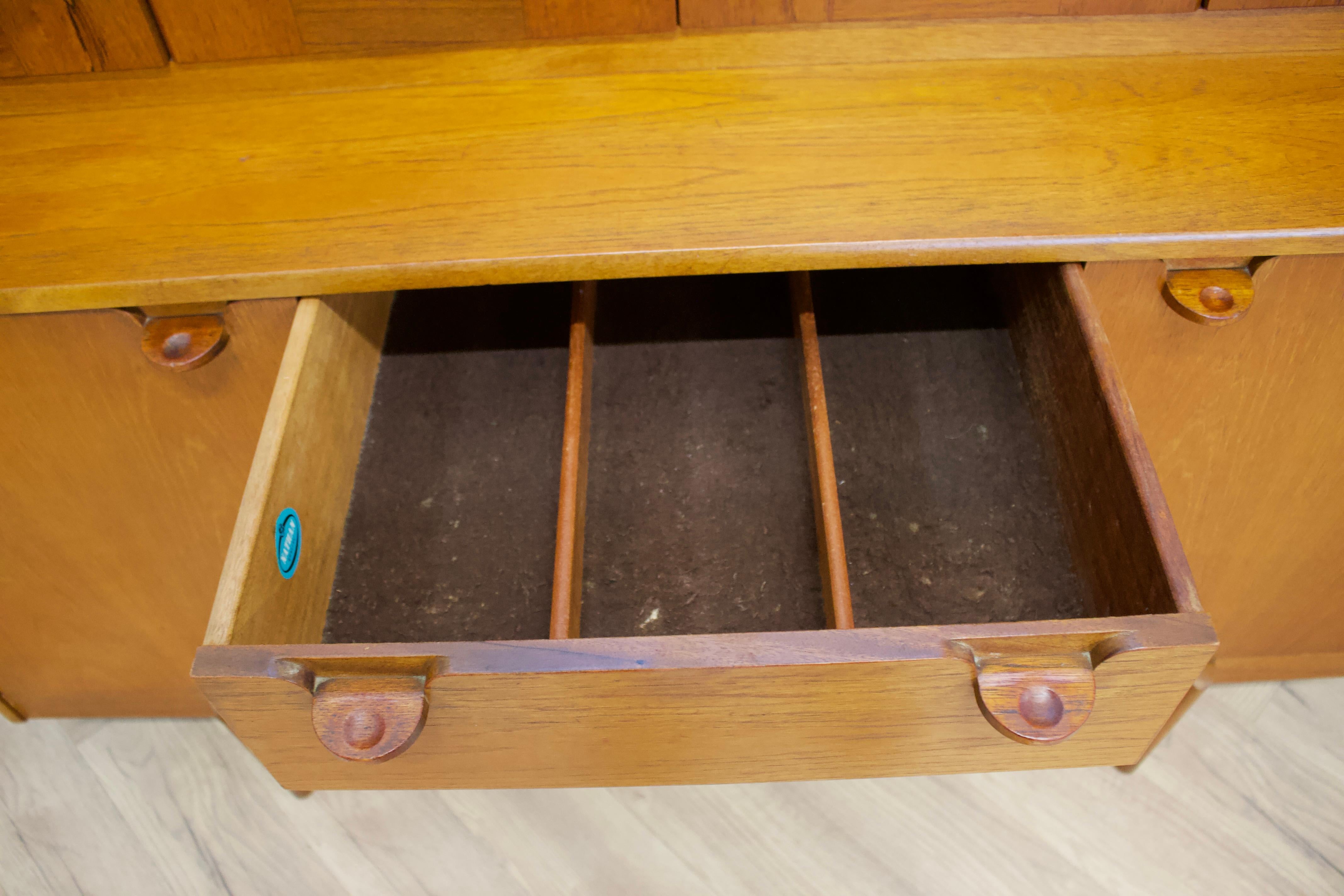 Highboard in Teak from Nathan, 1960s For Sale 1
