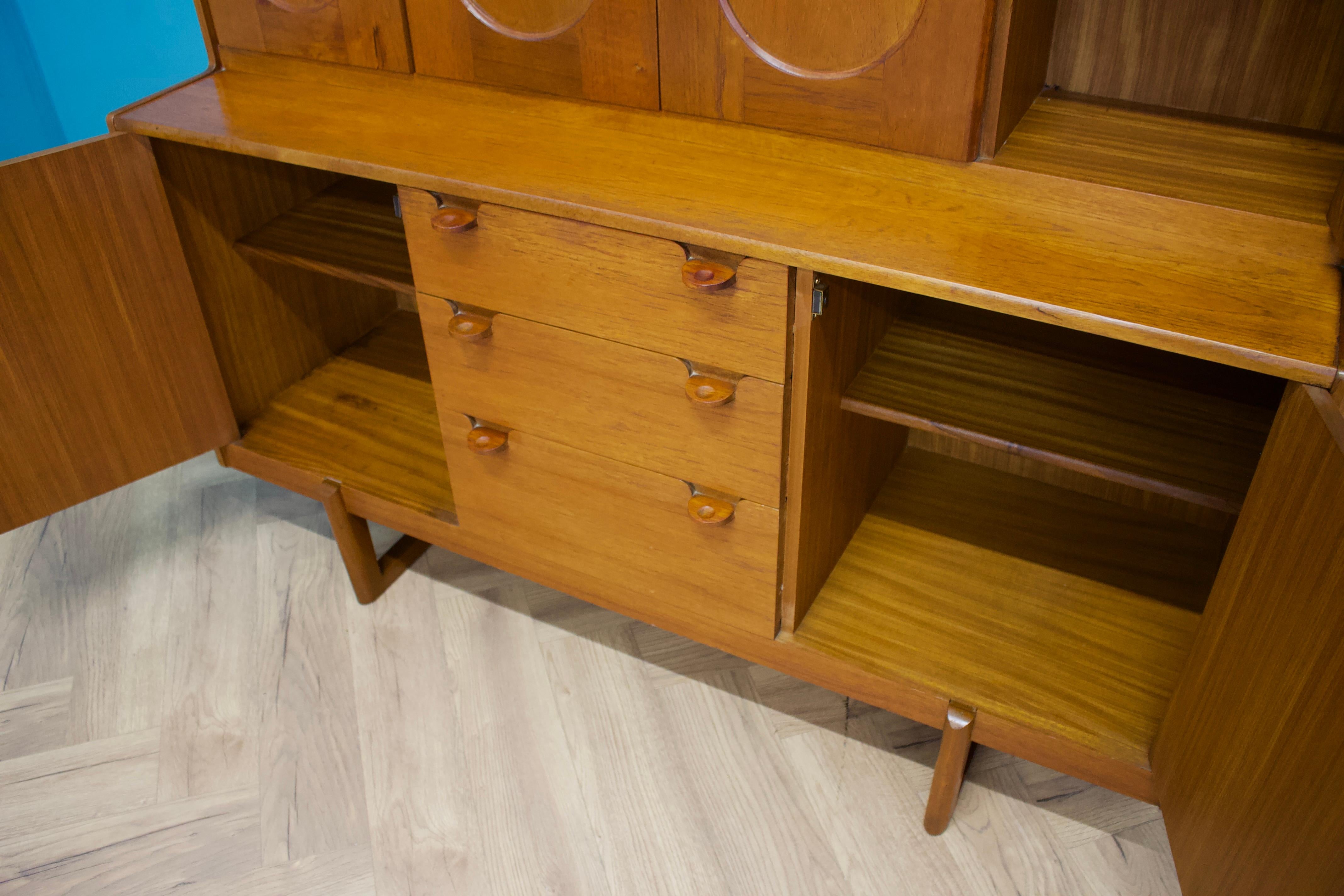 Highboard in Teak from Nathan, 1960s For Sale 2