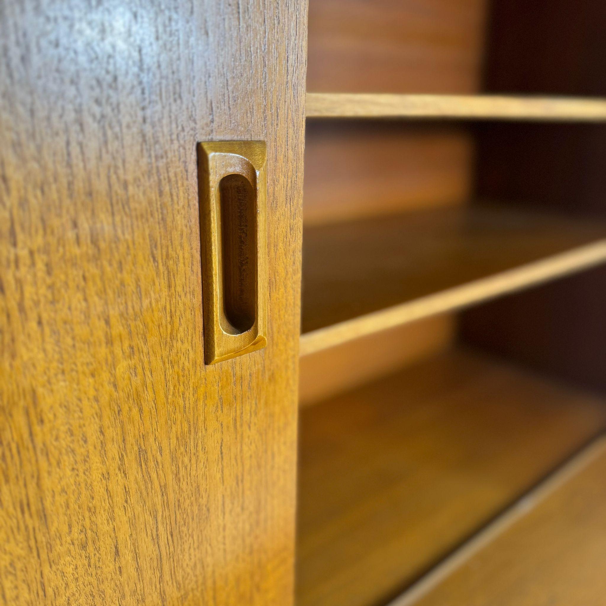 Danish Highboard Mid-Century in teak, 1960 For Sale