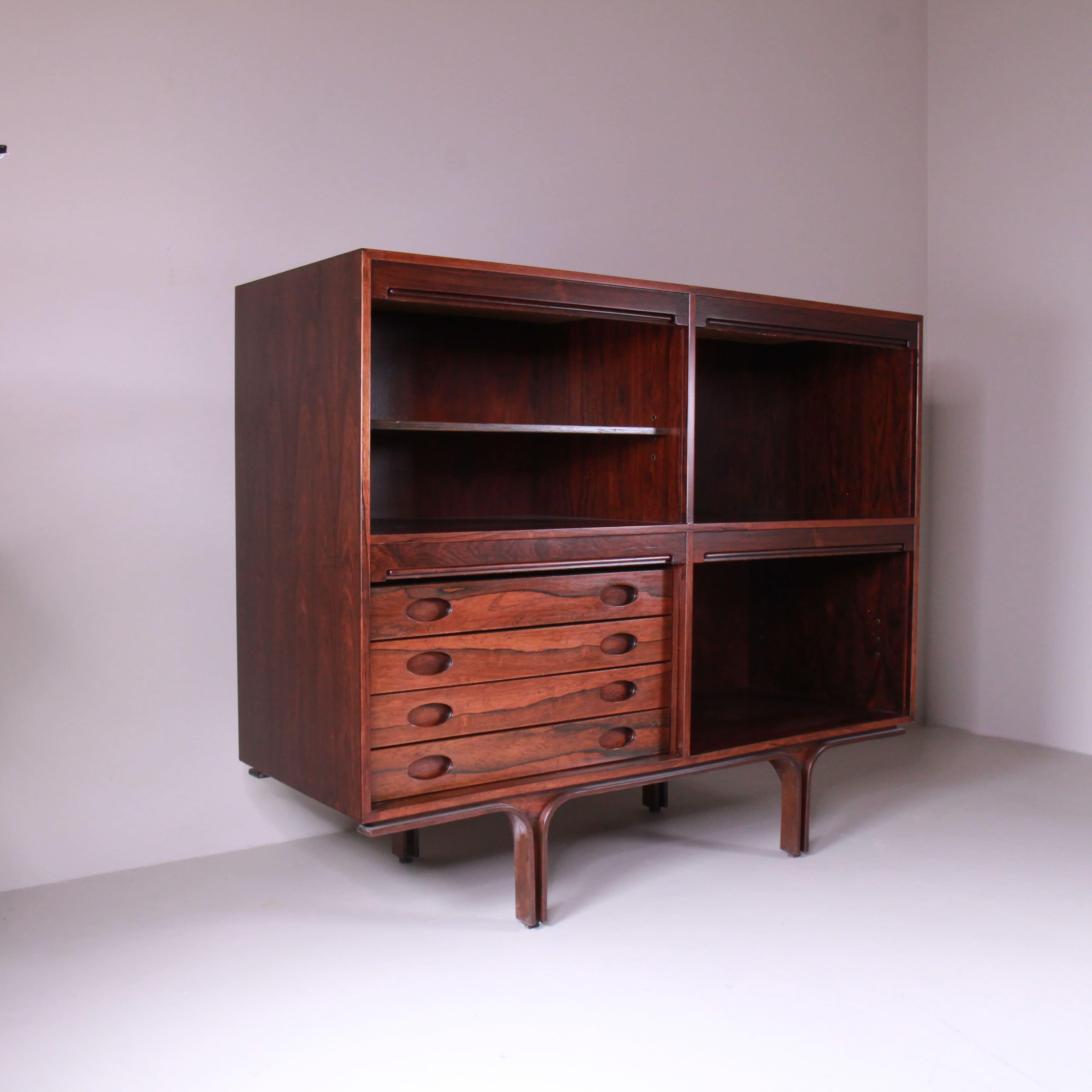 Highboard mod. 504, Gianfranco Frattini, Bernini, 1960 4