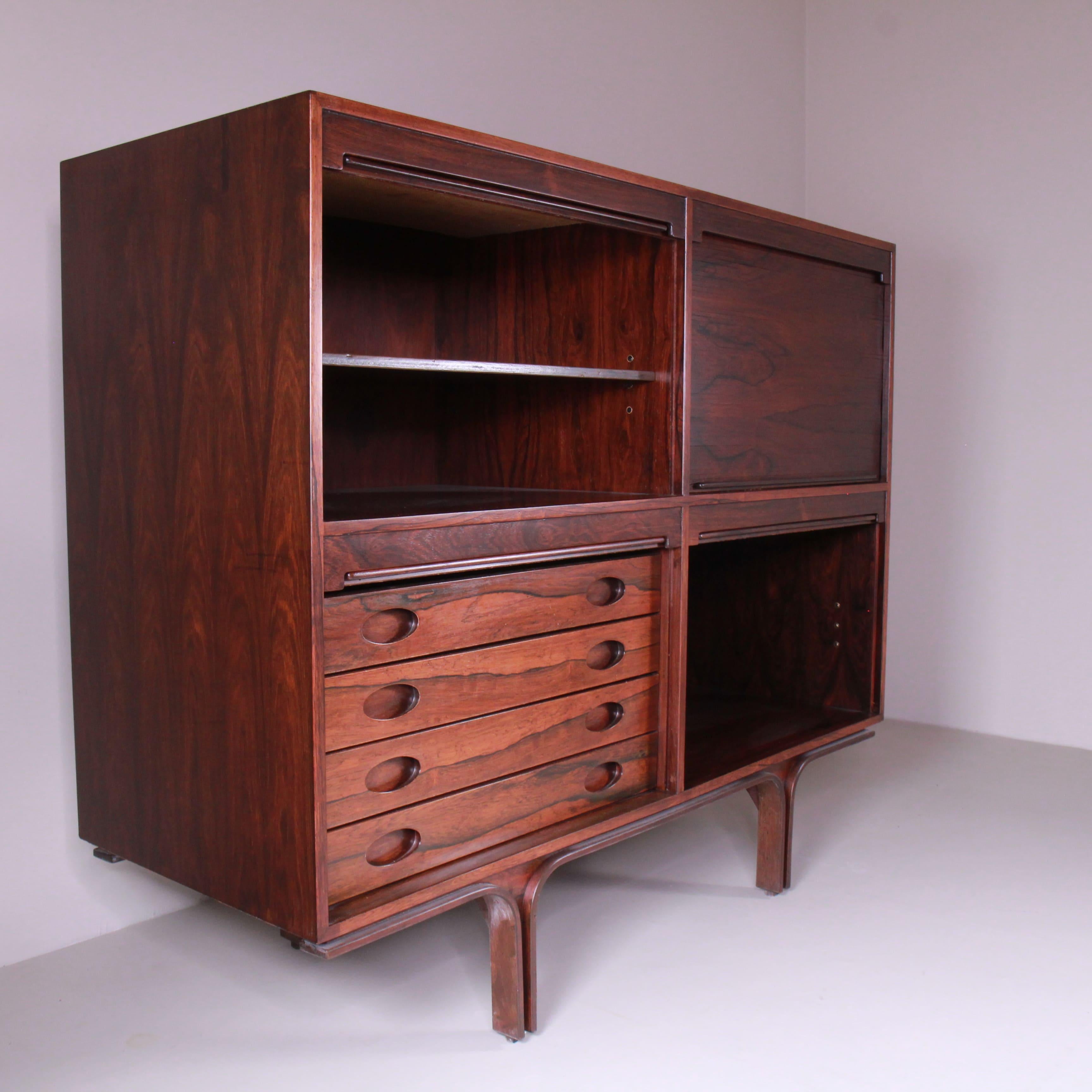Highboard mod. 504, Gianfranco Frattini, Bernini, 1960 6