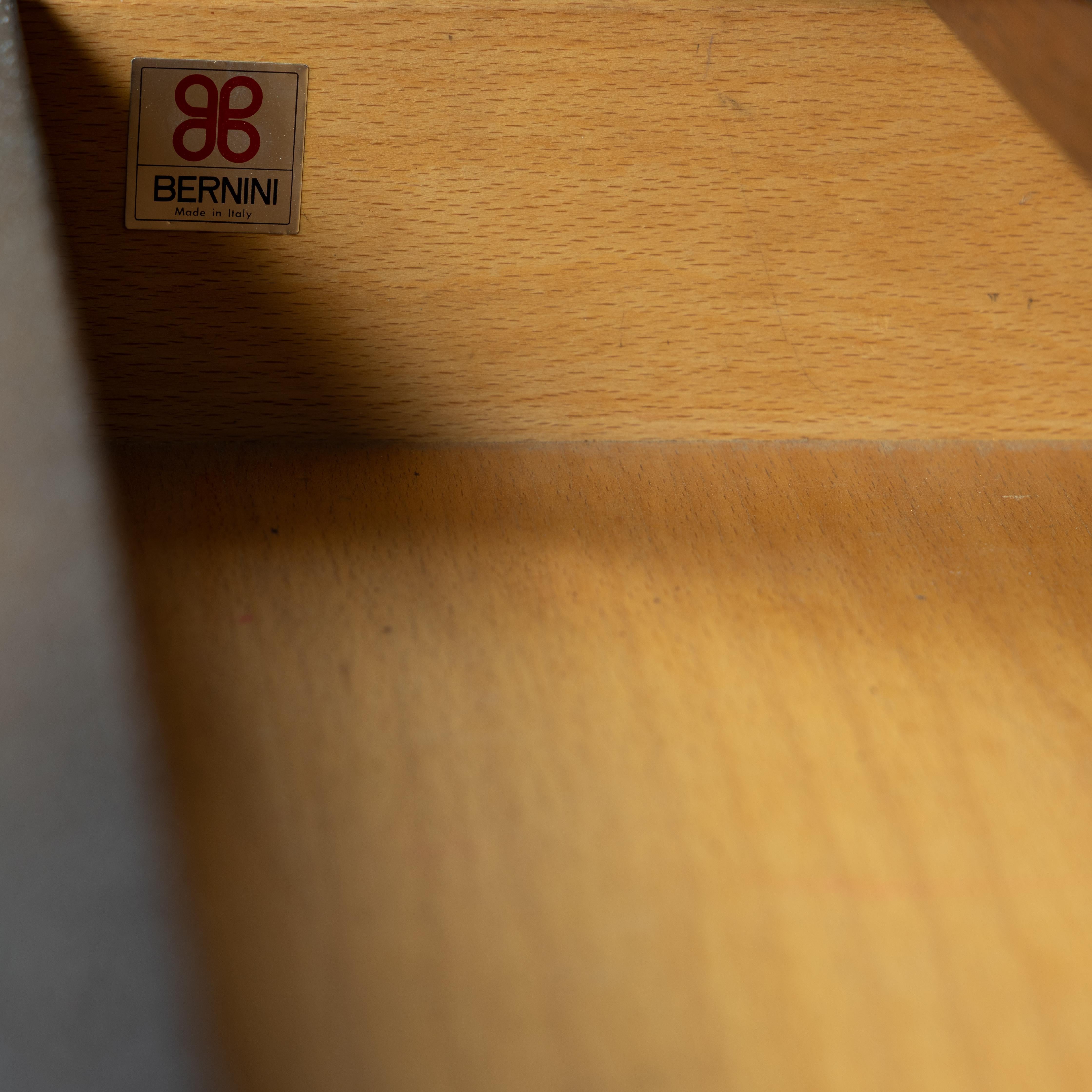 Highboard Mod. 504 Gianfranco Frattini Bernini 1960 Mid-Century Holz im Angebot 3