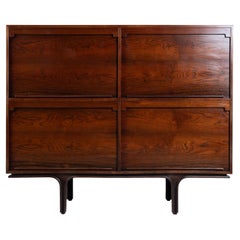 Highboard Mod. 504 Gianfranco Frattini Bernini 1960 Mid-Century Holz