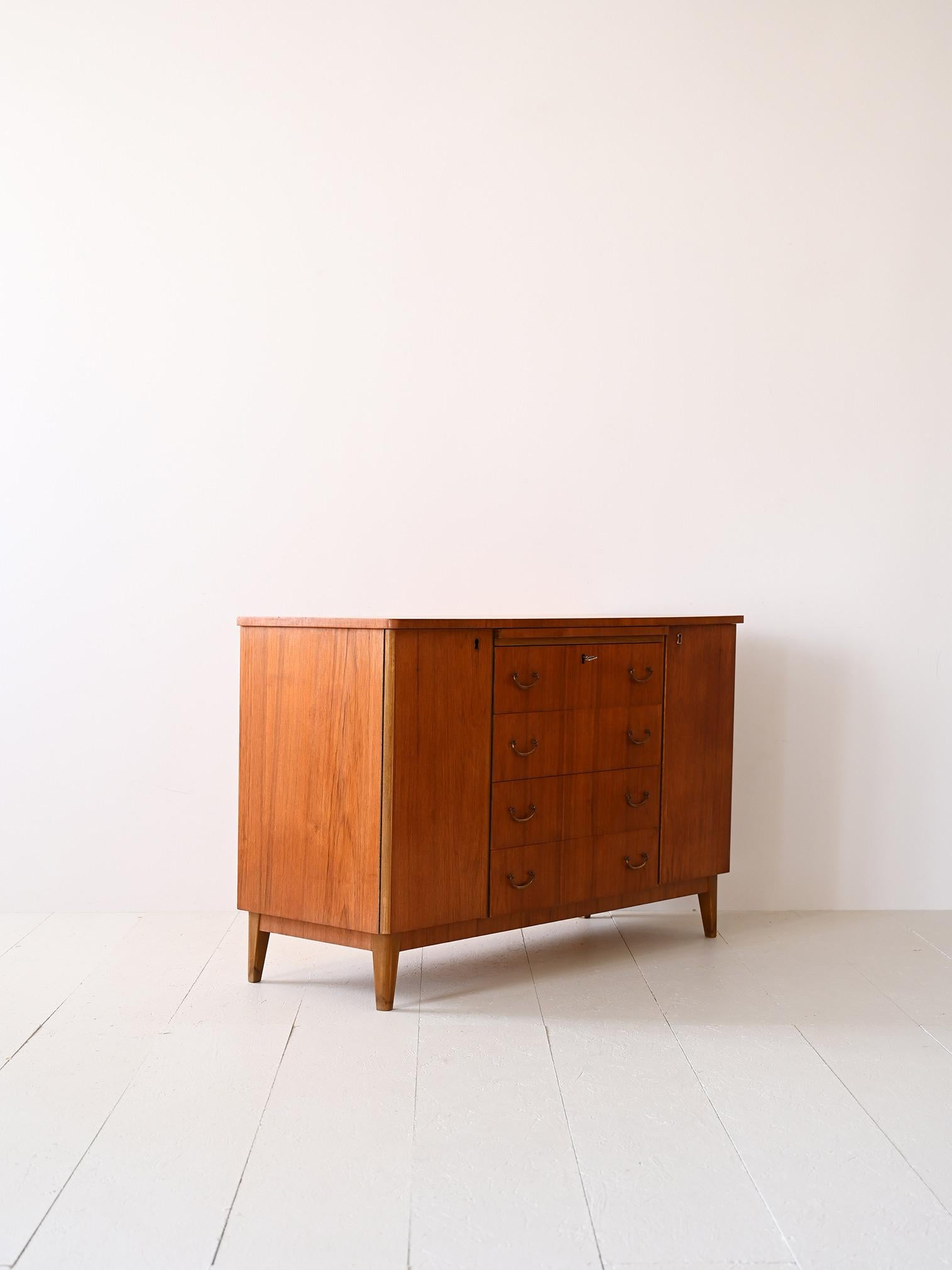Scandinavian Nordic highboard 1950s For Sale
