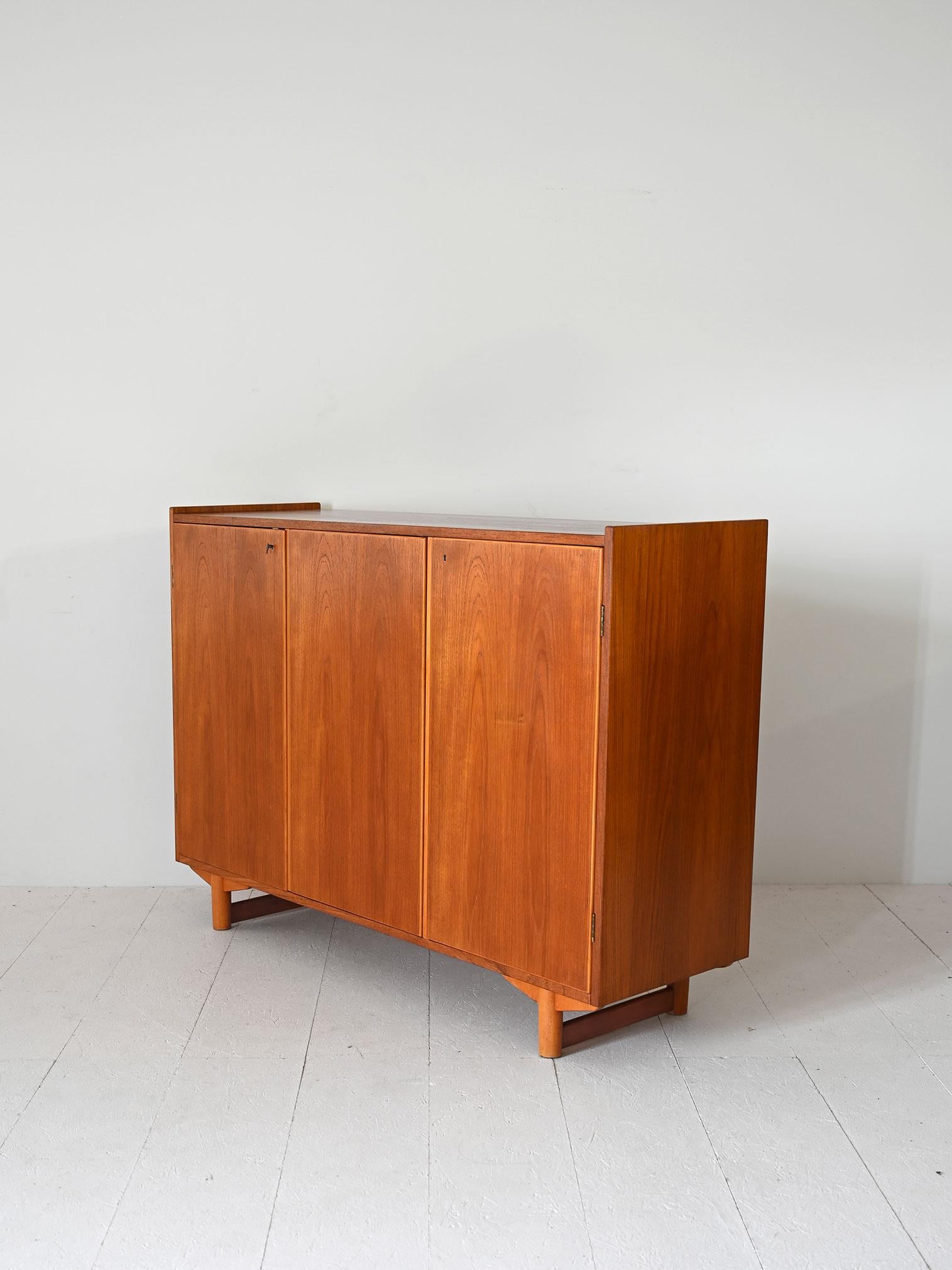 Scandinavian Nordic highboard 1960s For Sale
