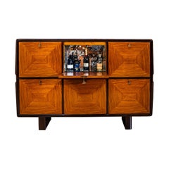 Hochschrank oder Barschrank, Italien, 1950er Jahre