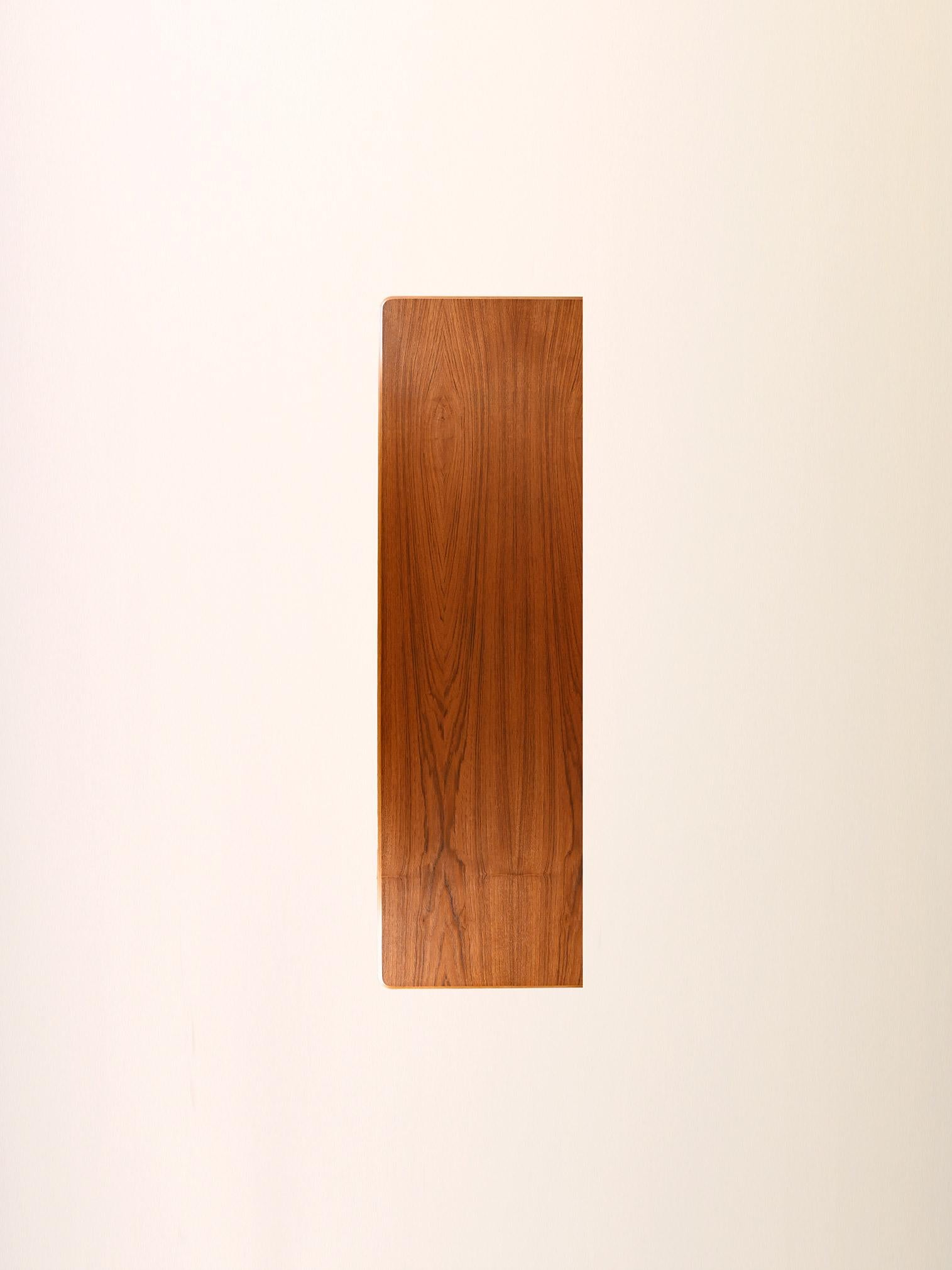 Scandinavian 1950s highboard with inlays For Sale 4