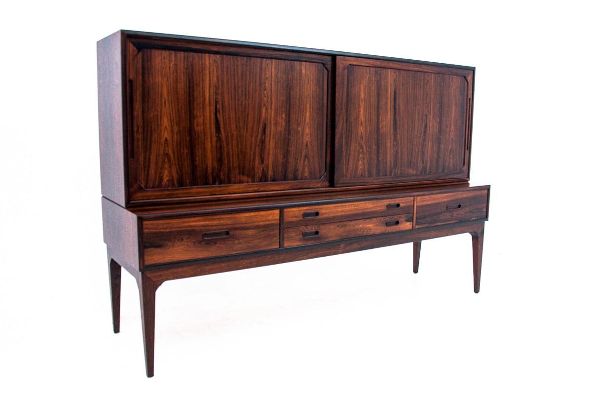 Highboard, aparador de Severin Hansen, Dinamarca, Diseño danés, Años 60 en venta 6