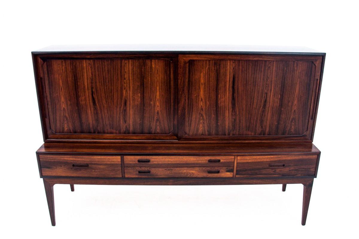Highboard, aparador de Severin Hansen, Dinamarca, Diseño danés, Años 60 en venta 7