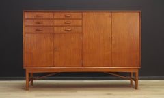 Highboard Teak Danish Design Vintage, 1970s