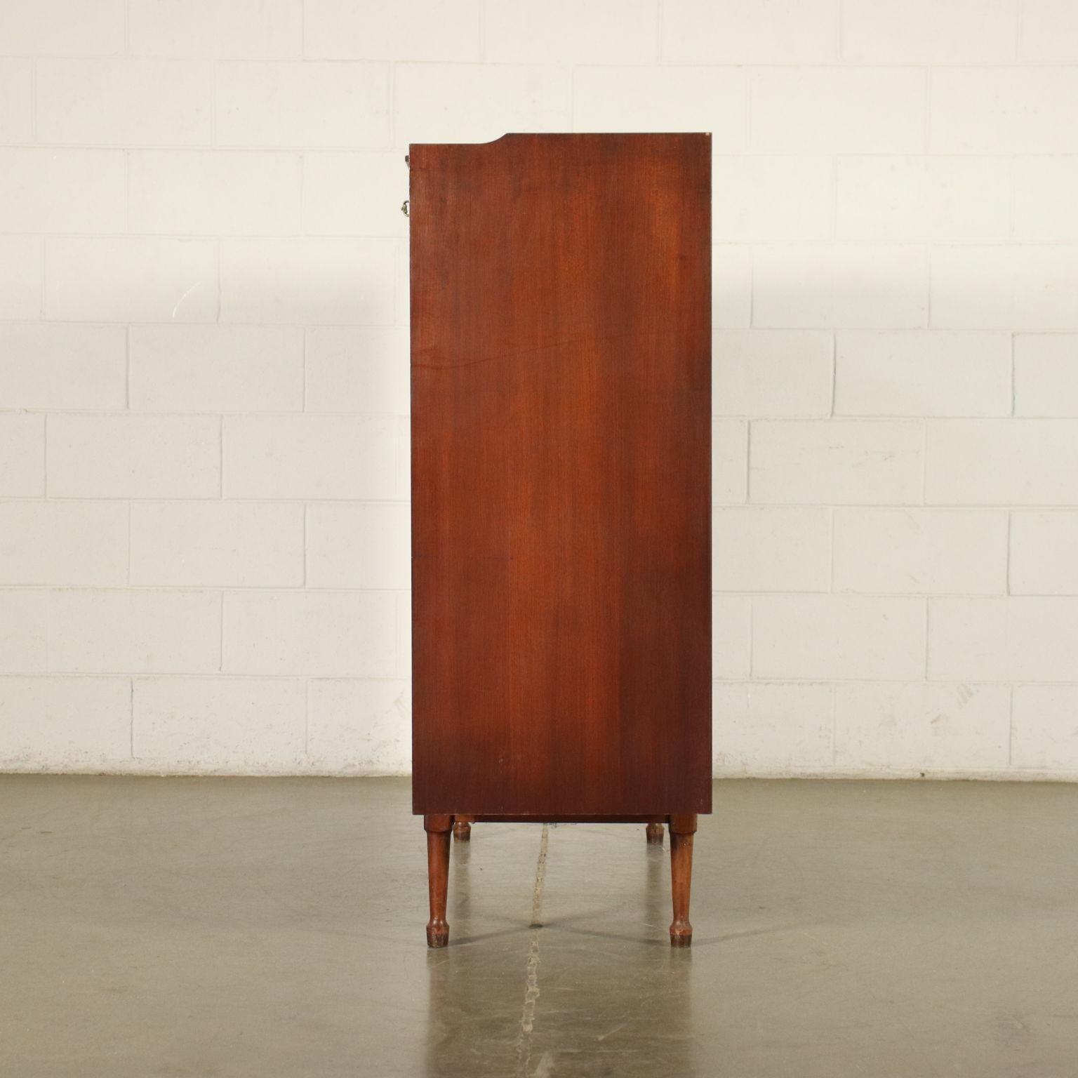 Highboard Teak Veneer Italy 1960s For Sale 6