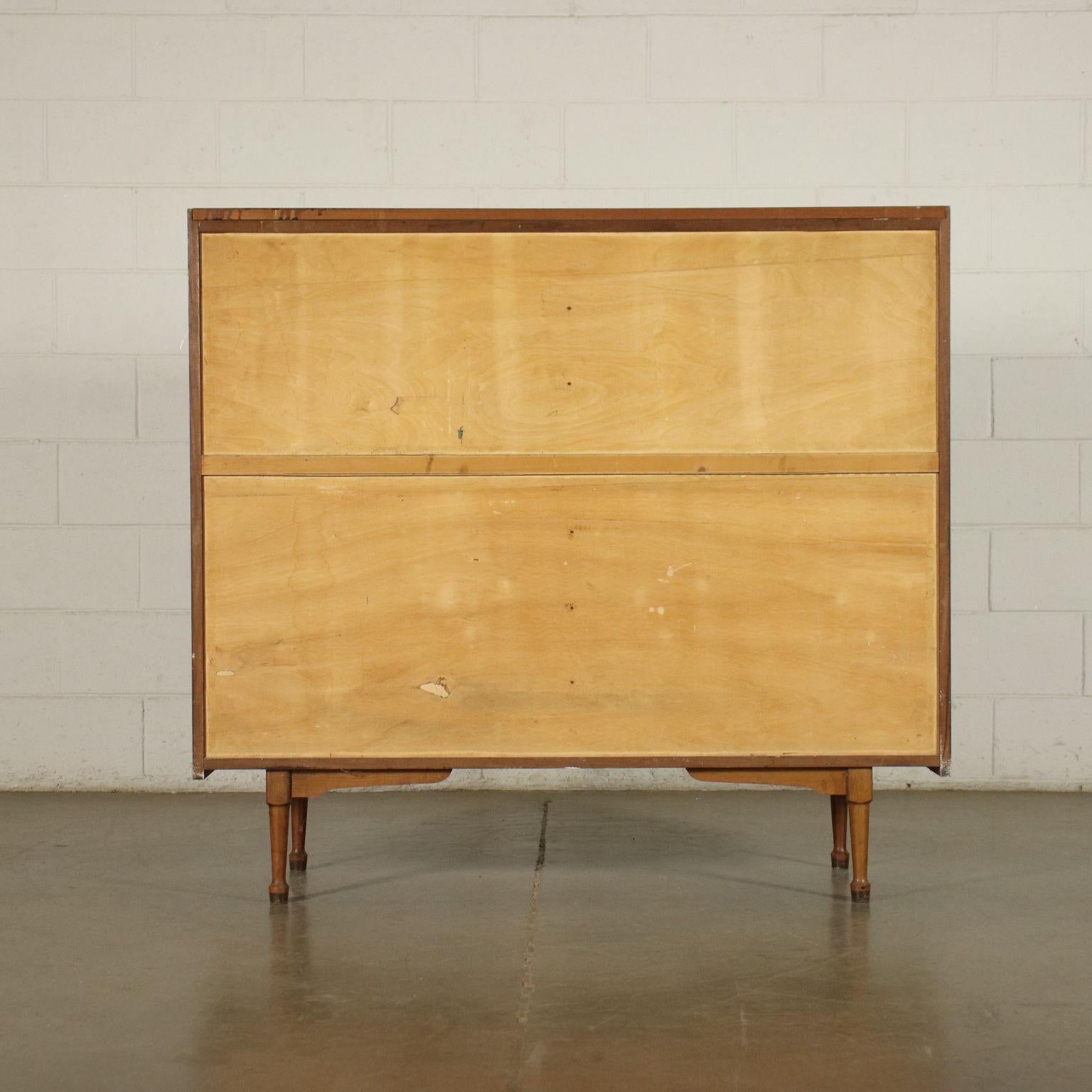 Highboard Teak Veneer Italy 1960s For Sale 7