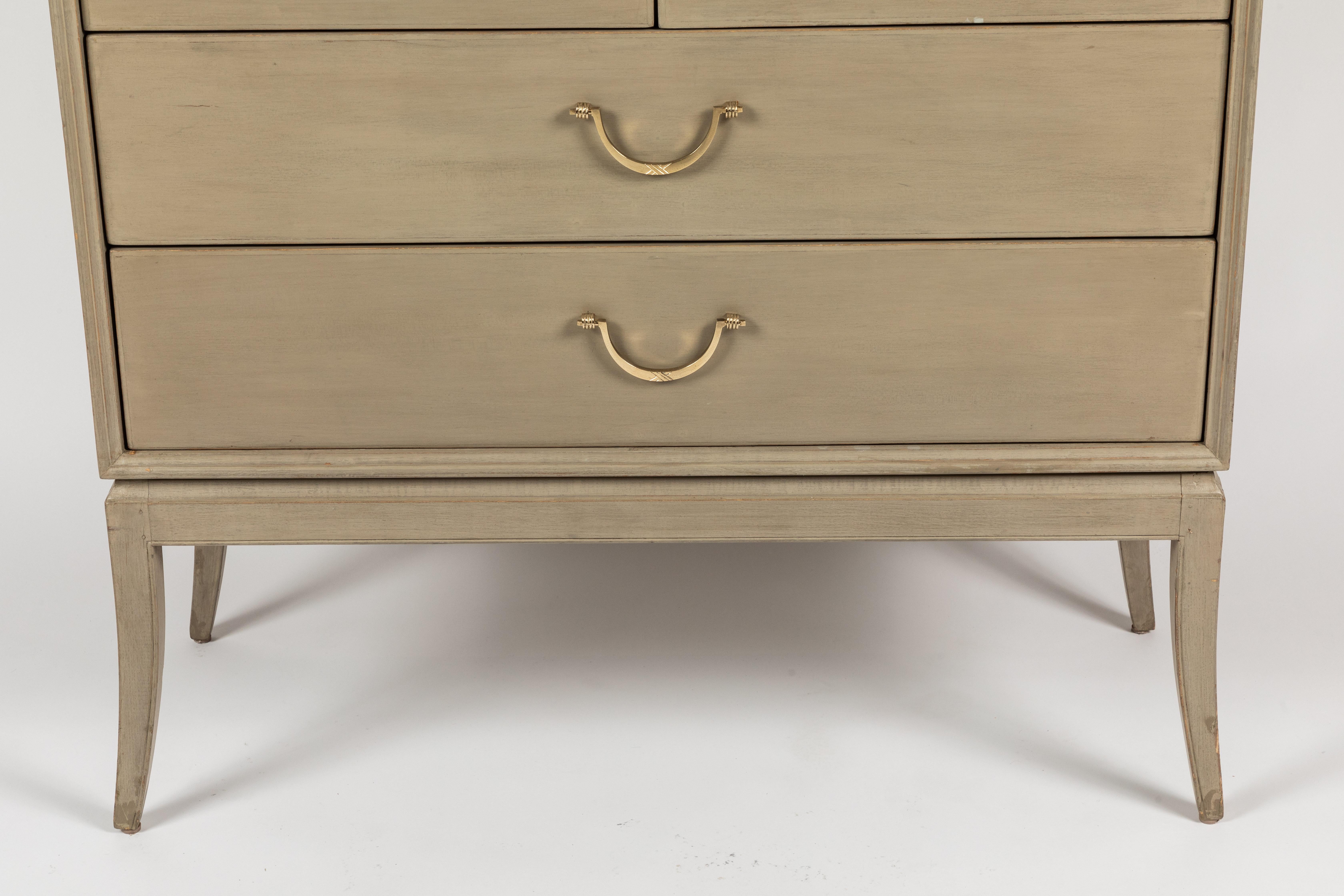 American Highboy Chest of Drawers by Tommi Parzinger