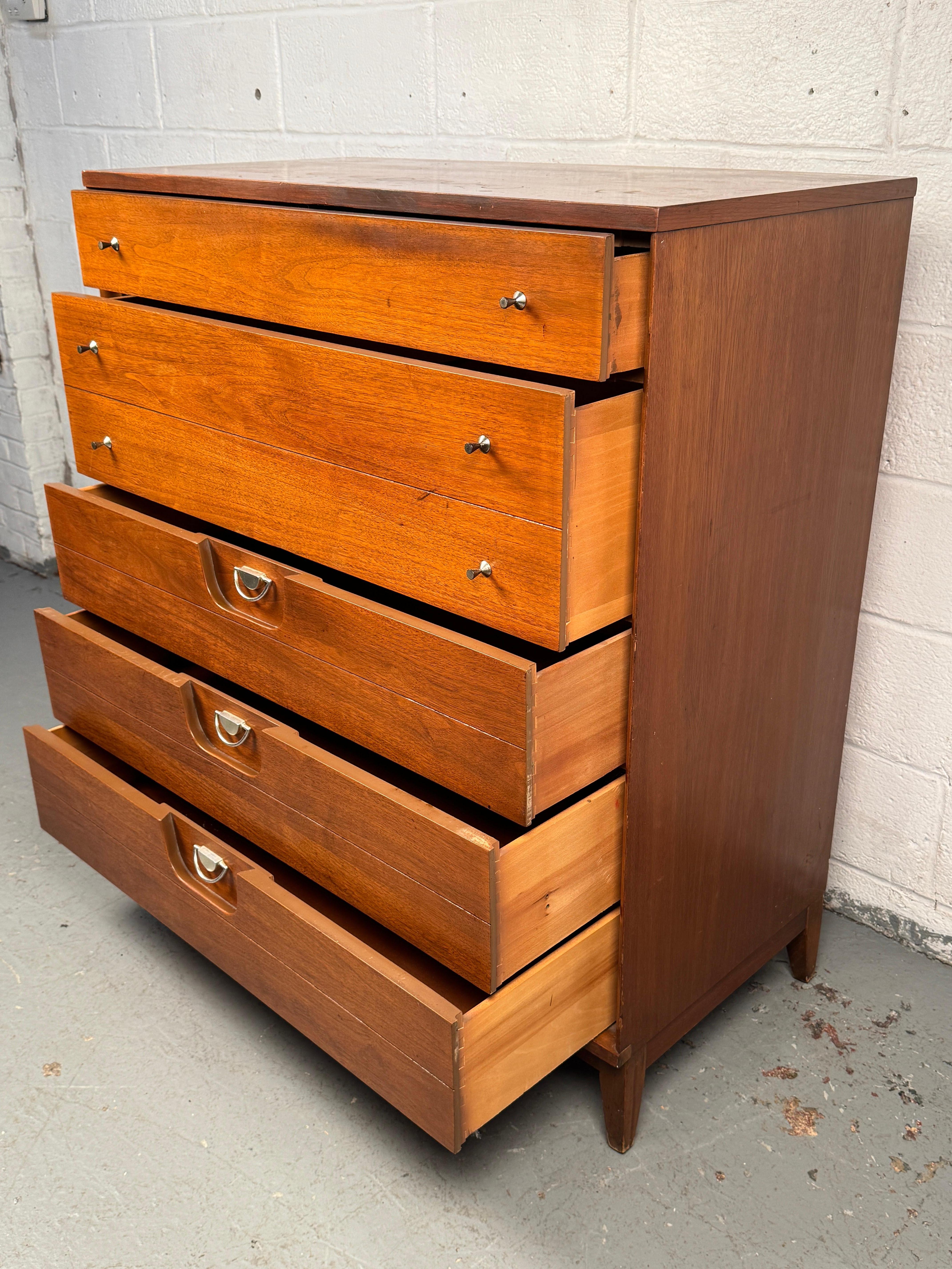 Highboy Dresser by Basic Witz Furniture For Sale 2