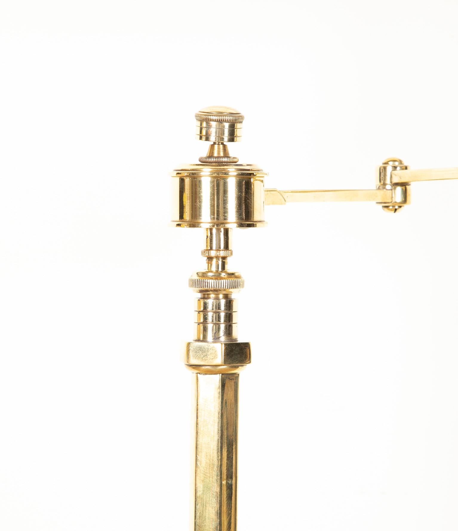 20th Century Highest Quality Solid Brass French Floor Lamp