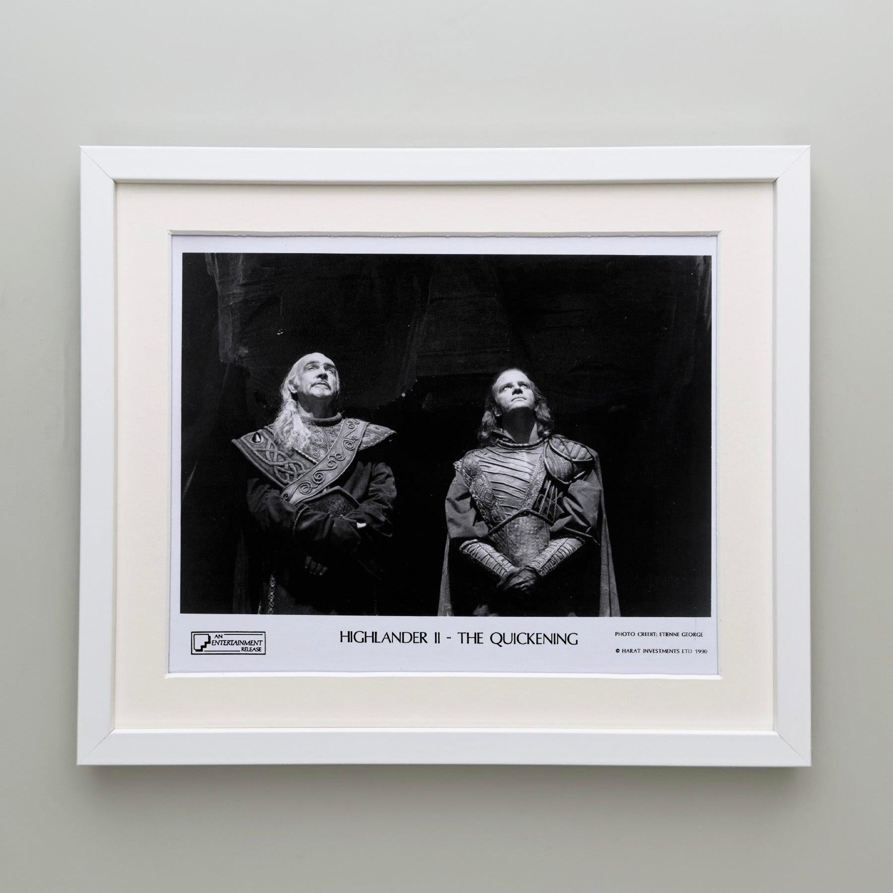 Highlander 2 The Quickening 1991 Publicity Film Movie Press Still Framed Excellent état - En vente à Bath, Somerset