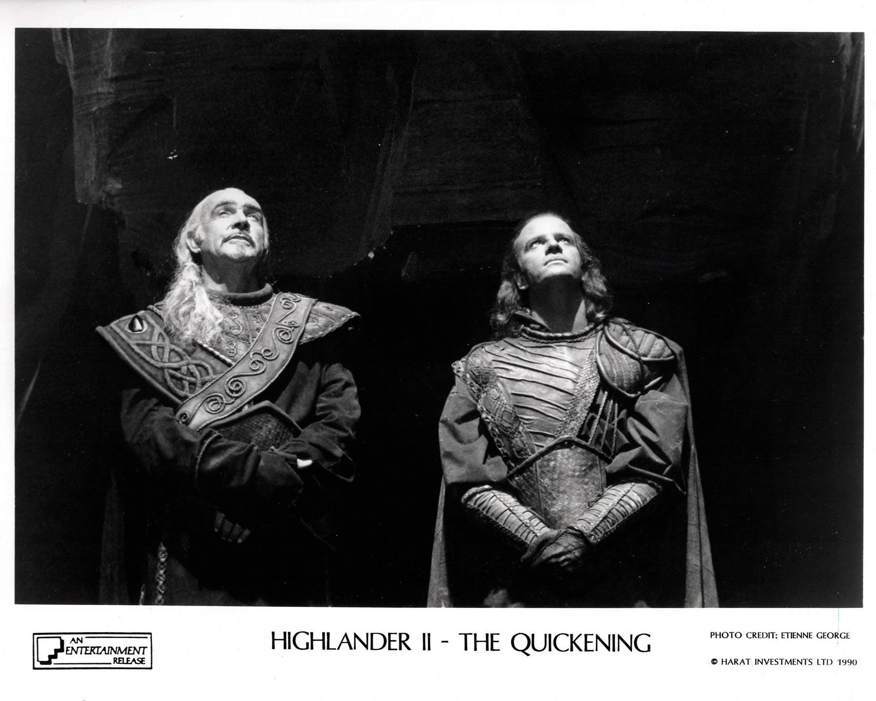 Papier Highlander 2 The Quickening 1991 Publicity Film Movie Press Still Framed en vente