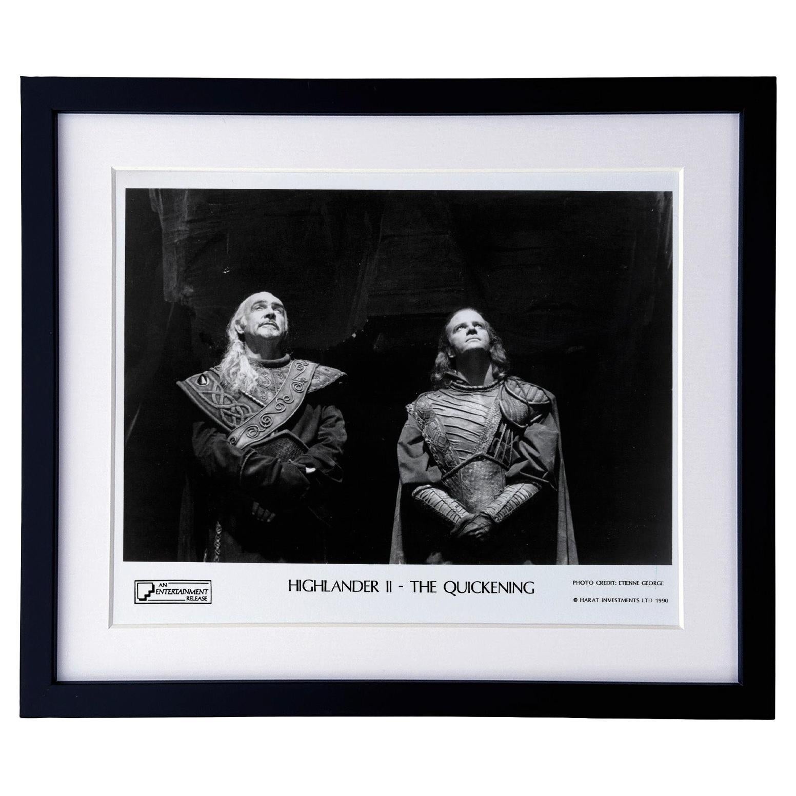 Highlander 2 The Quickening 1991 Publicity Film Movie Press Still Framed
