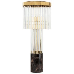 Highlight Brass High Table Lamp