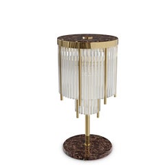 Highlight Brass Medium Table Lamp