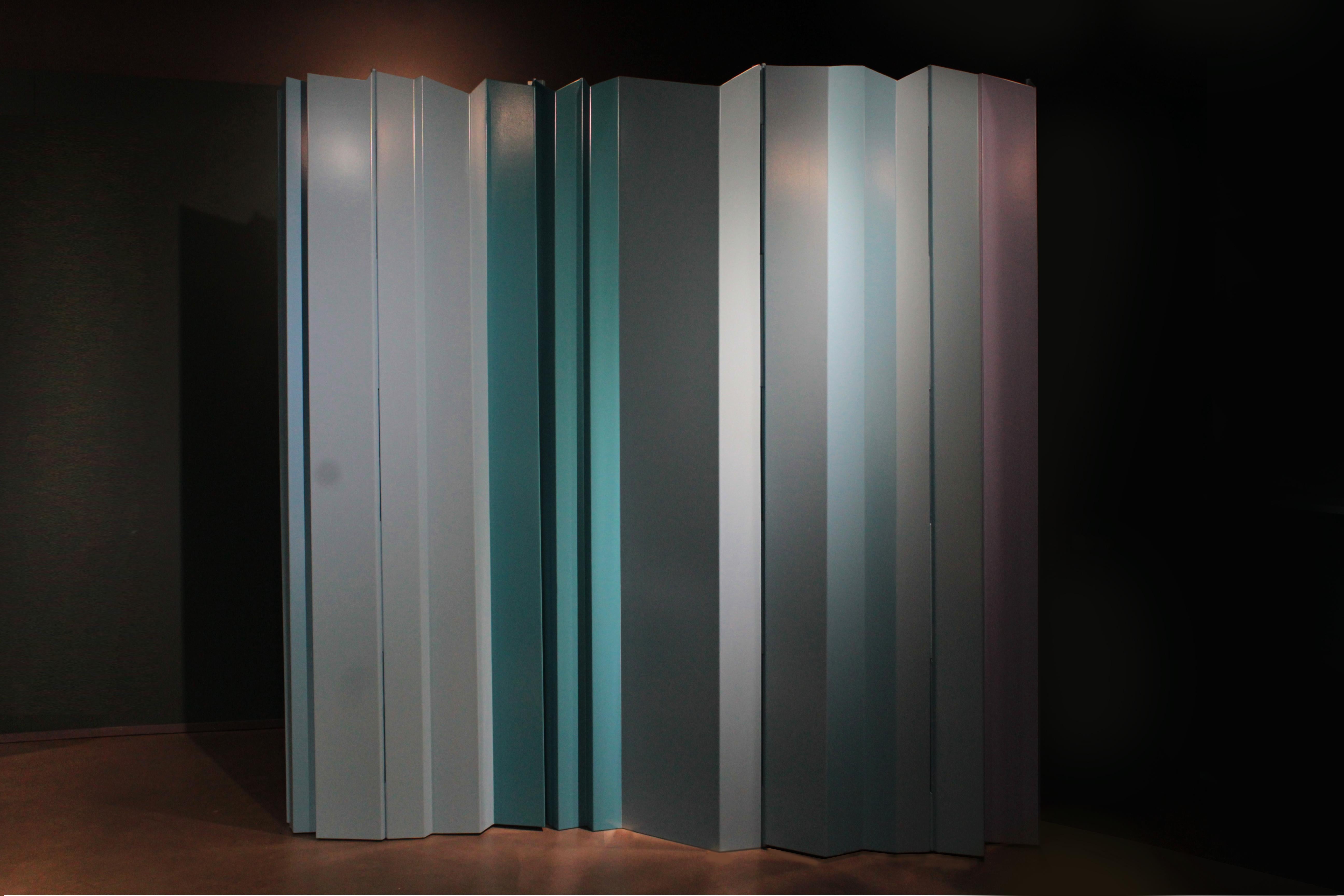 Modern Highlight transformable wall-cabinet signed by the artist Raoul Gilioli For Sale