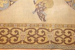 Nazmiyal Collection Antique Safavid Pictorial Turkish Tuduc Rug 6'4" x 11'