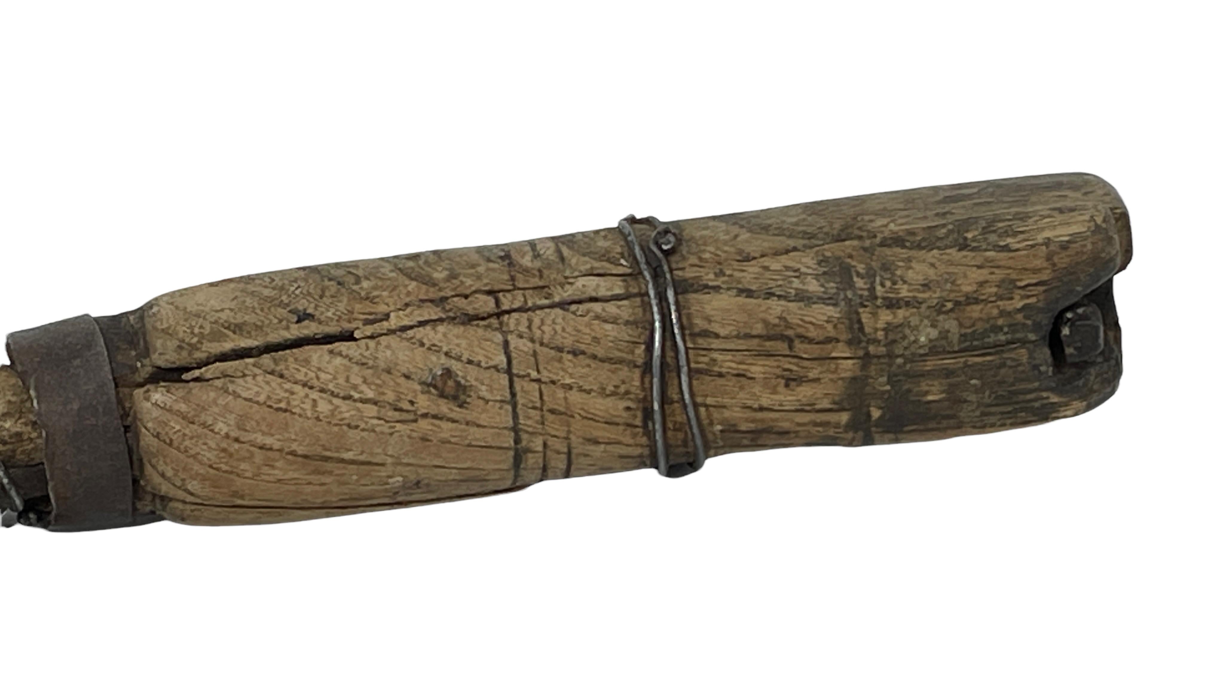 Cuchilla italiana europea del siglo XIX, muy decorativa, utensilio de cocina en venta 4
