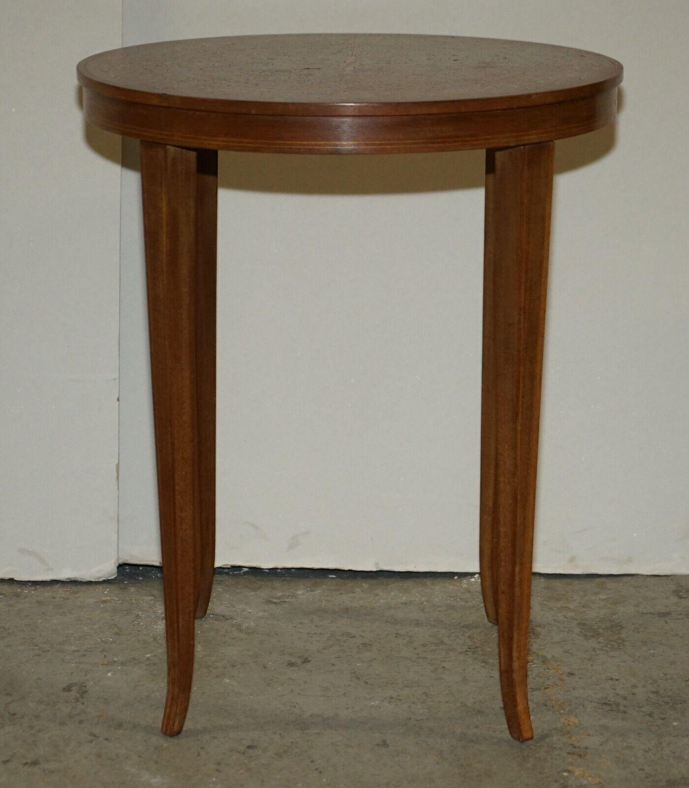 Highly Decorative Filigree Design Anglo Indian Hardwood Side End Table 5