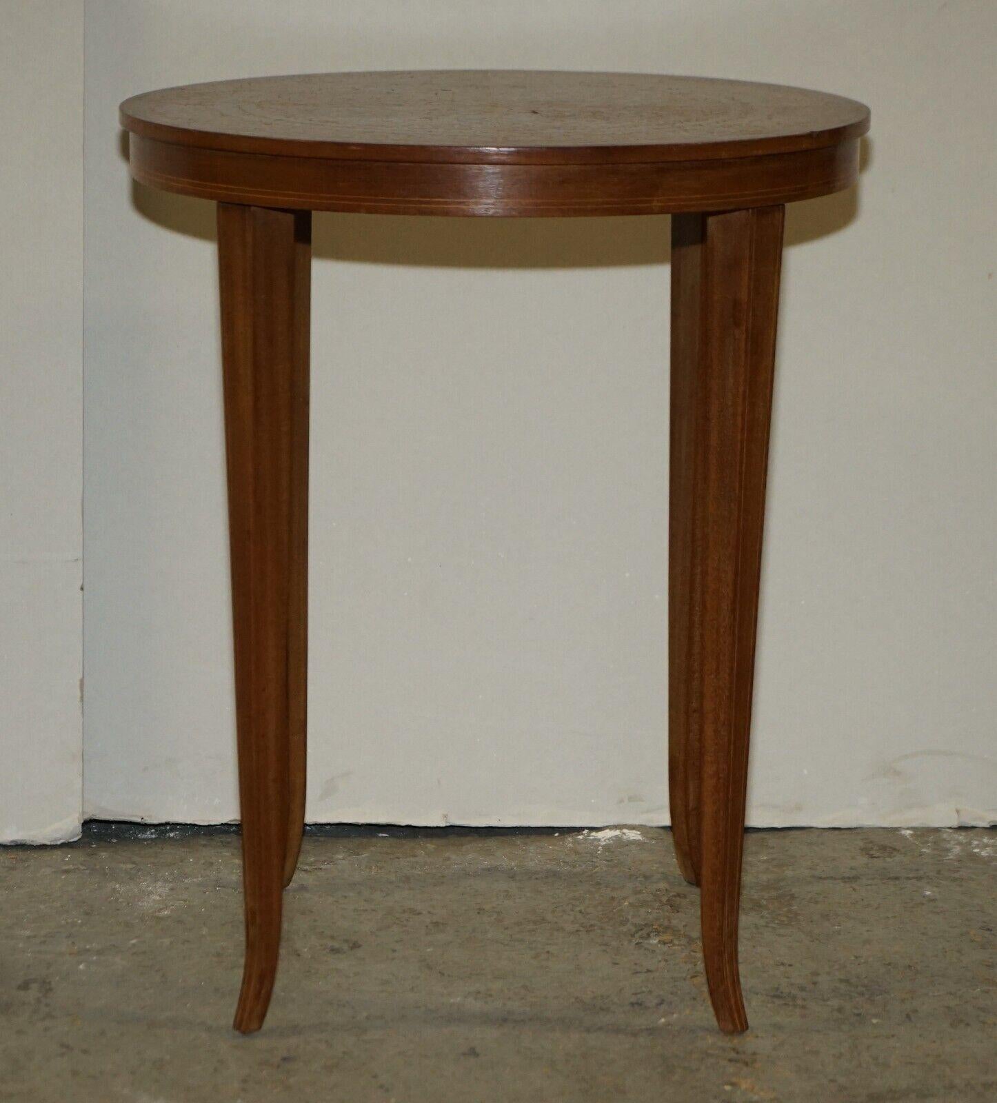 Highly Decorative Filigree Design Anglo Indian Hardwood Side End Table 6