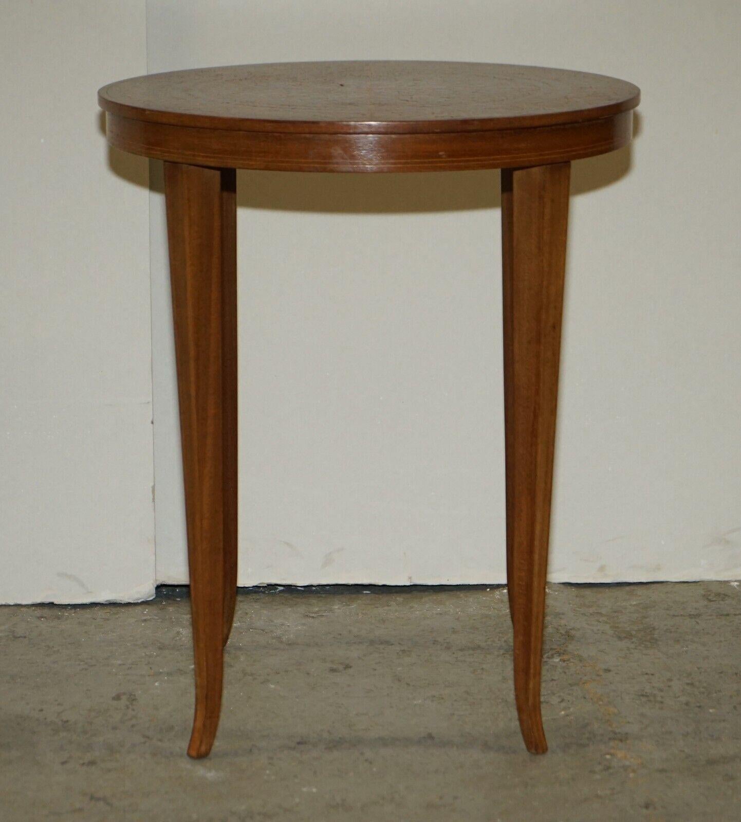Highly Decorative Filigree Design Anglo Indian Hardwood Side End Table 4